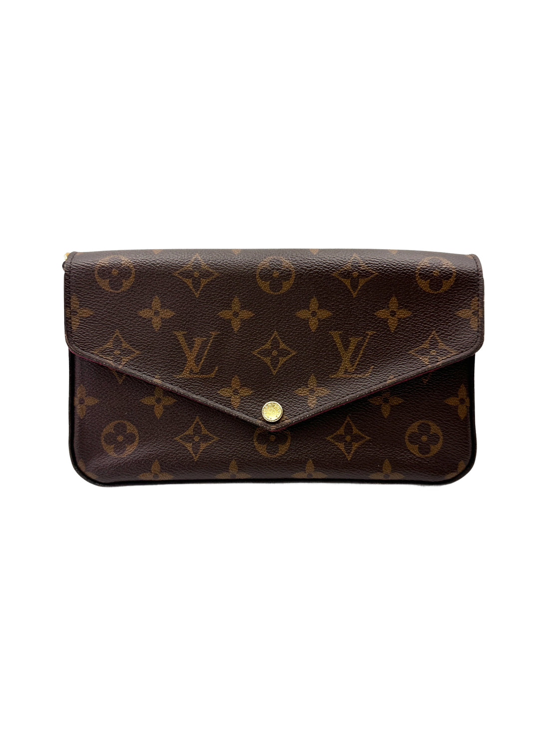 Louis Vuitton Brown Monogram Canvas Pochette Felicie LV2908
