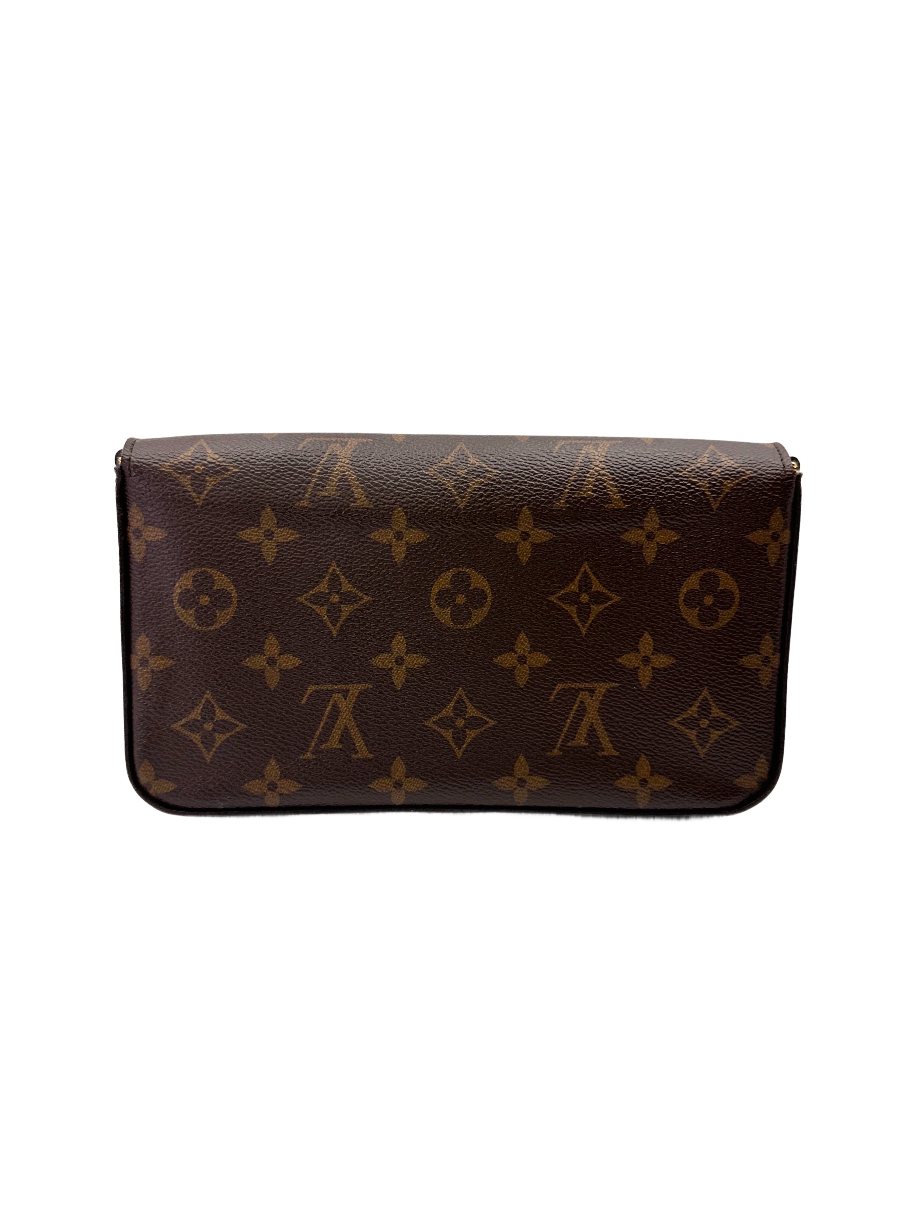 Louis Vuitton Brown Monogram Canvas Pochette Felicie LV2908