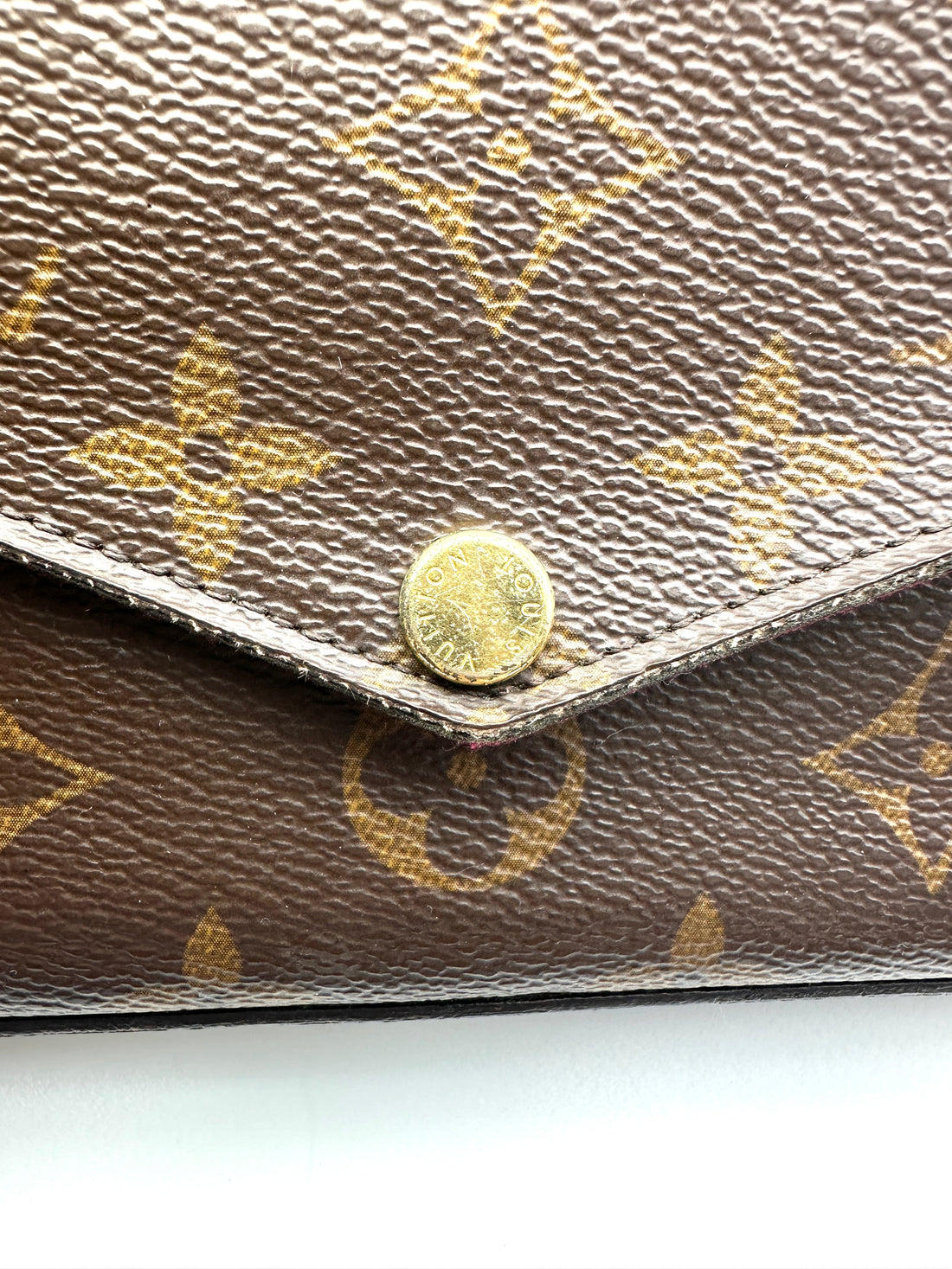 Louis Vuitton Brown Monogram Canvas Pochette Felicie LV2908