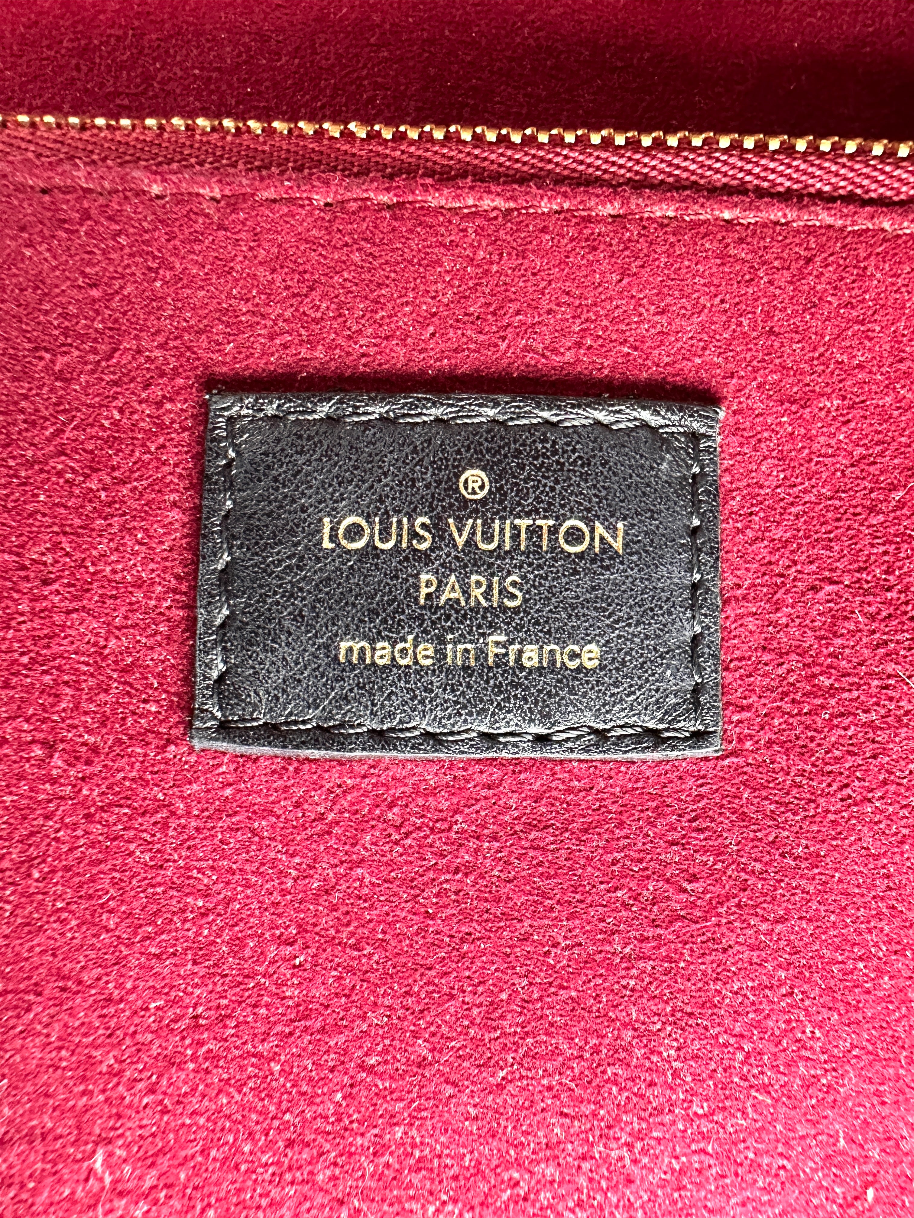 Louis Vuitton Passy Monogram Canvas Chain Shoulder Bag LV2909