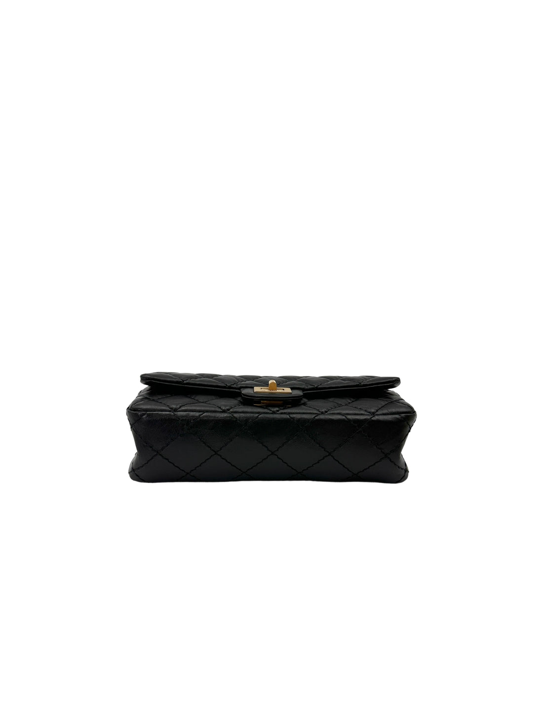 Chanel 2.55 Reissue Black Quilted Leather Flap Bag(27***80) CC2075