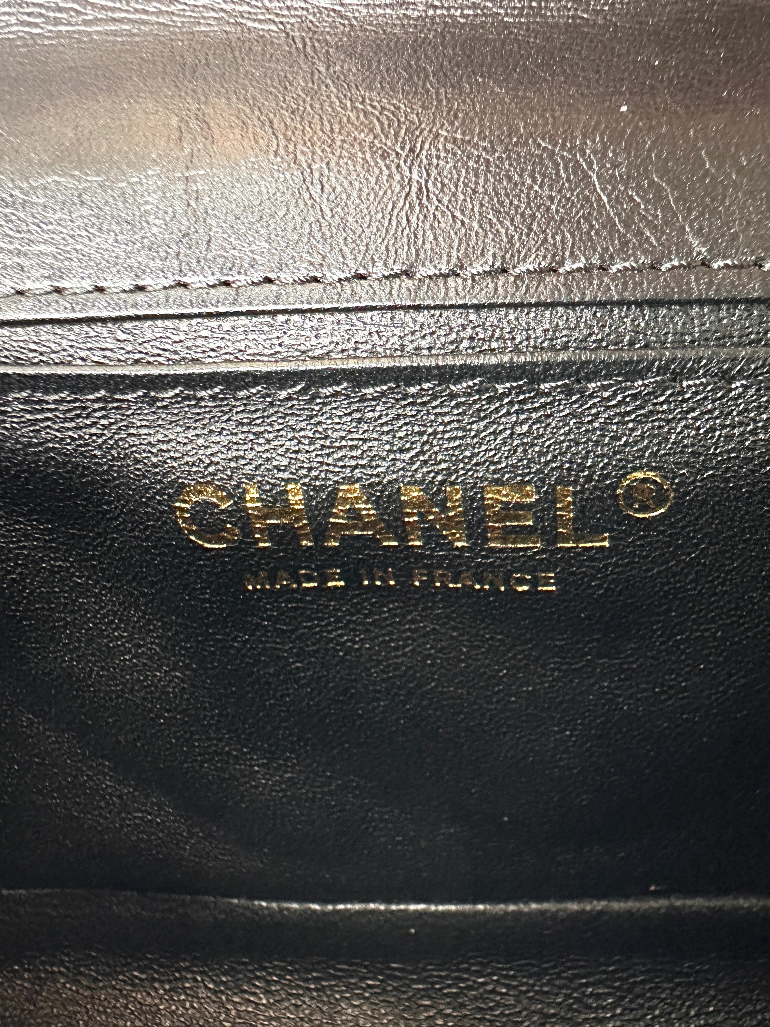 Chanel 2.55 Reissue Black Quilted Leather Flap Bag(27***80) CC2075