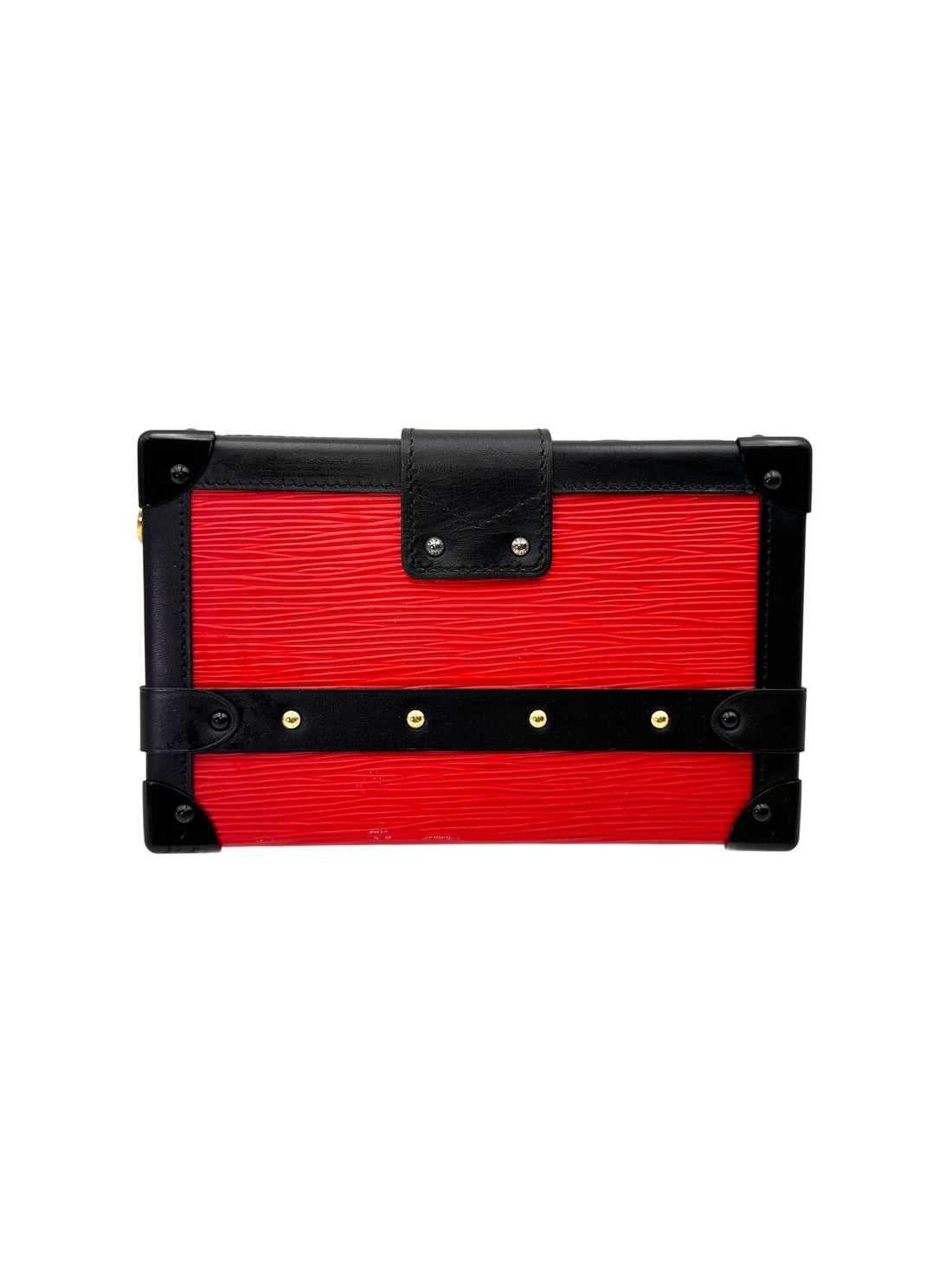 Louis Vuitton Petite Malle Red Epi Leather Shoulder Bag LV2911