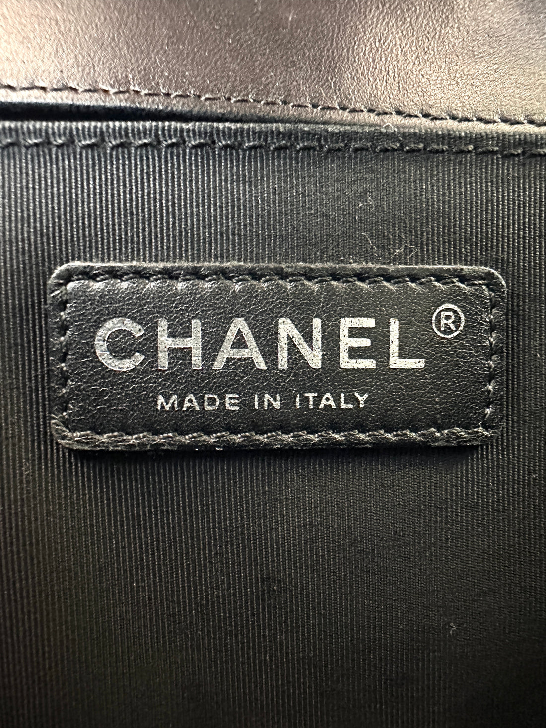 Chanel LeBoy Black Quilted Leather Medium Size Flap Bag With Silver Buckle(19***73) CC2079