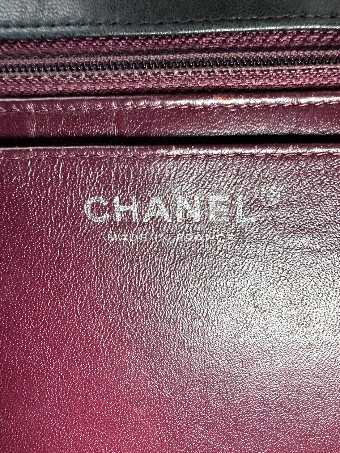 Chanel Classic Flap Black Quilted Leather Jumbo Flap Bag With Silver Buckle(13***55) CC2076