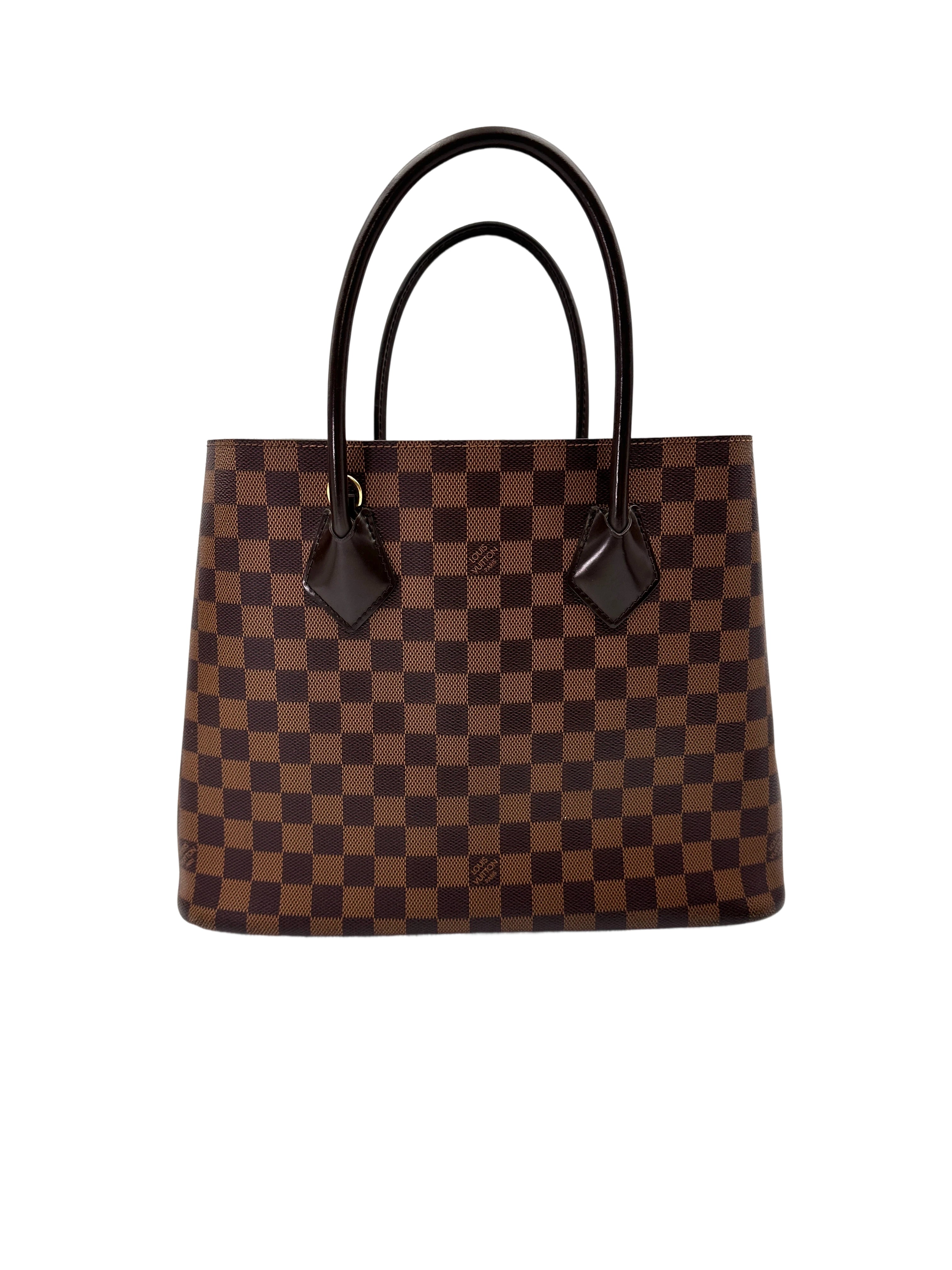 Louis Vuitton Kensington Damier Ebene Canvas Handle Bag LV2914