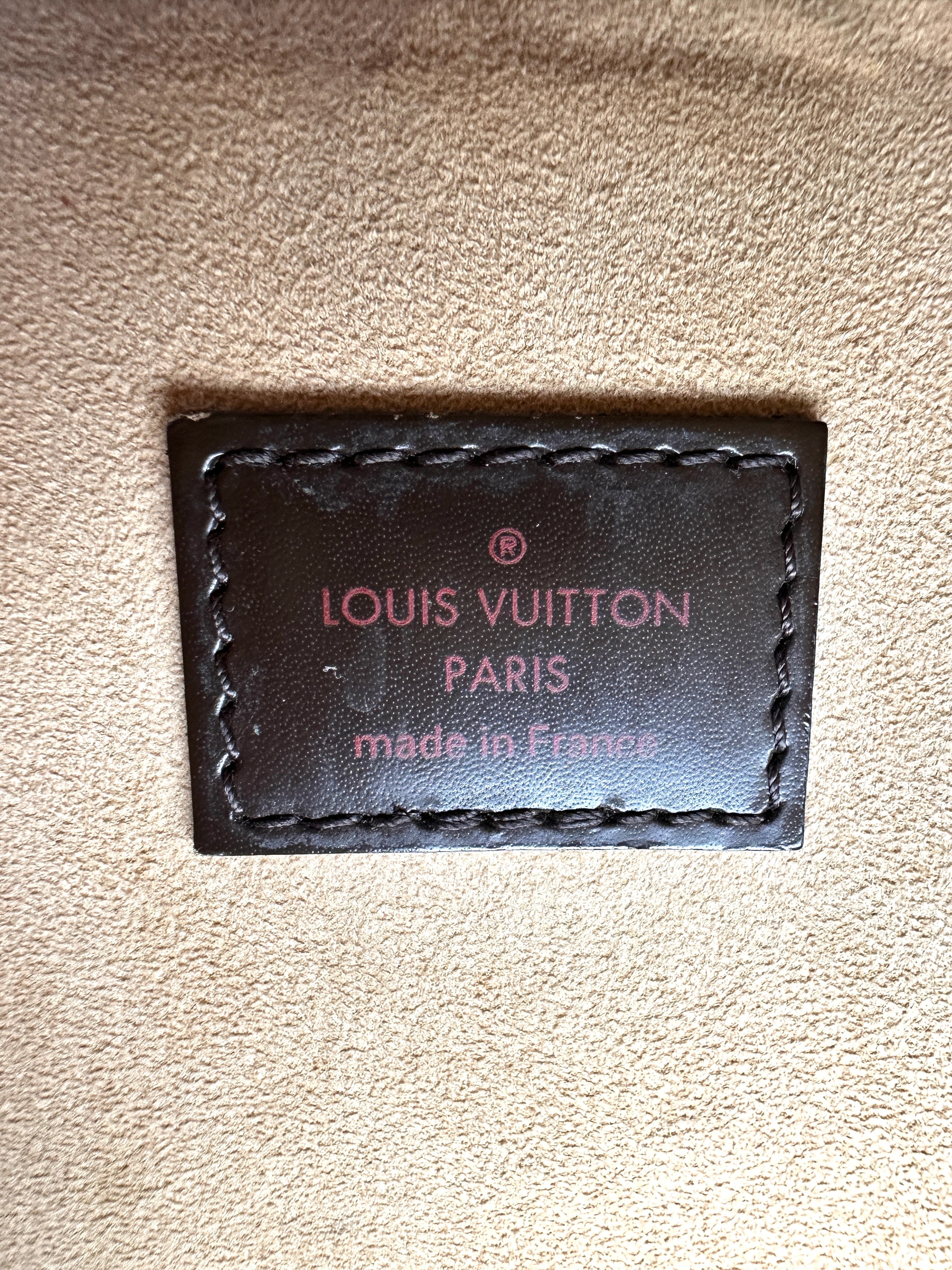 Louis Vuitton Kensington Damier Ebene Canvas Handle Bag LV2914