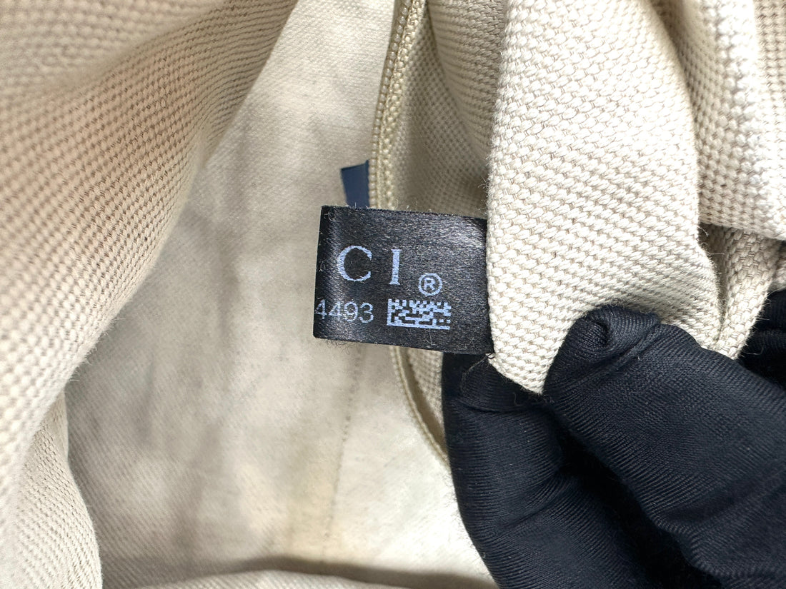 Gucci Sukey Blue Guccissima Leather Handle Bag GG1174