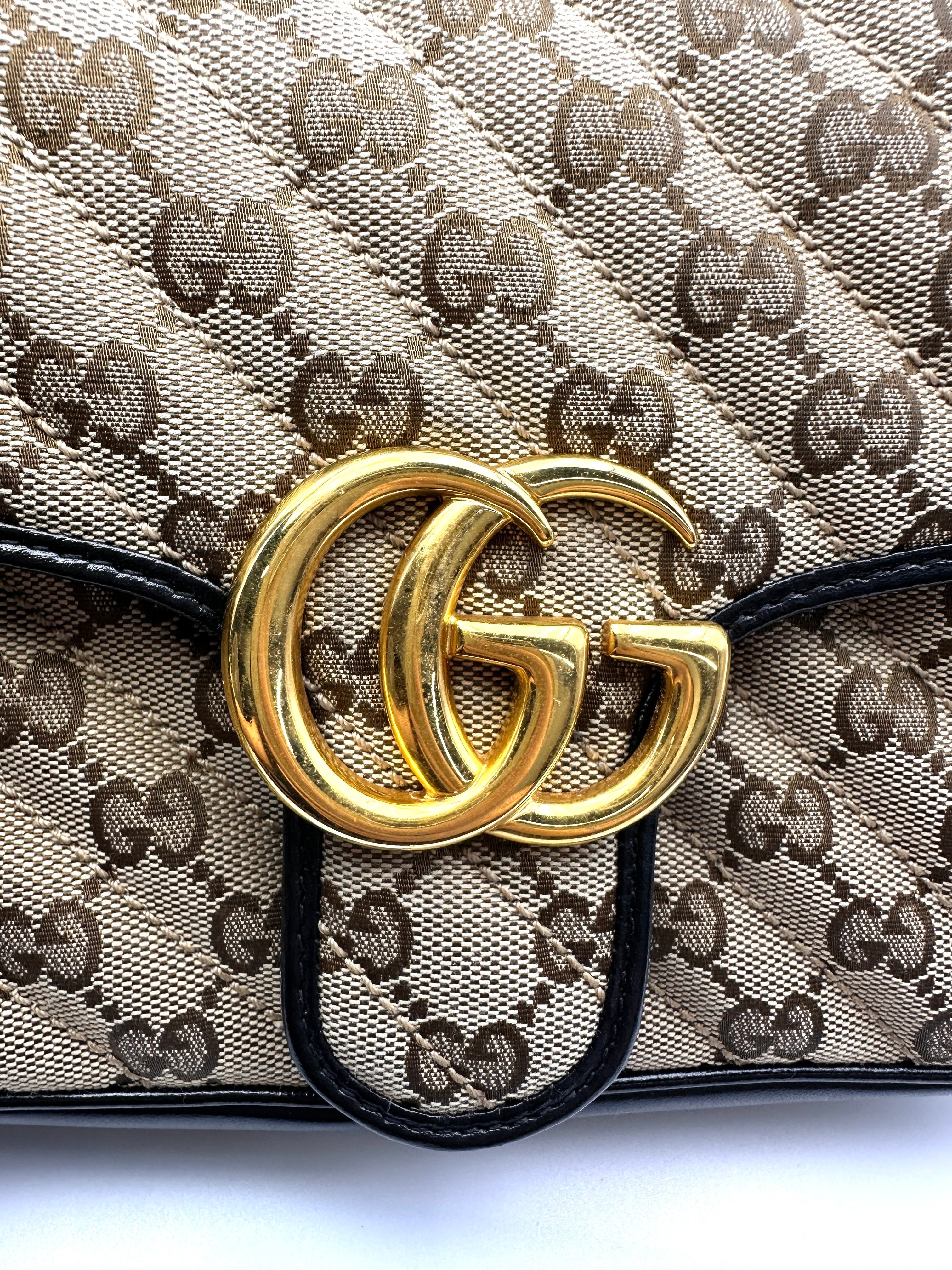 Gucci GG Marmont Supreme Canvas Shoulder Bag GG1175
