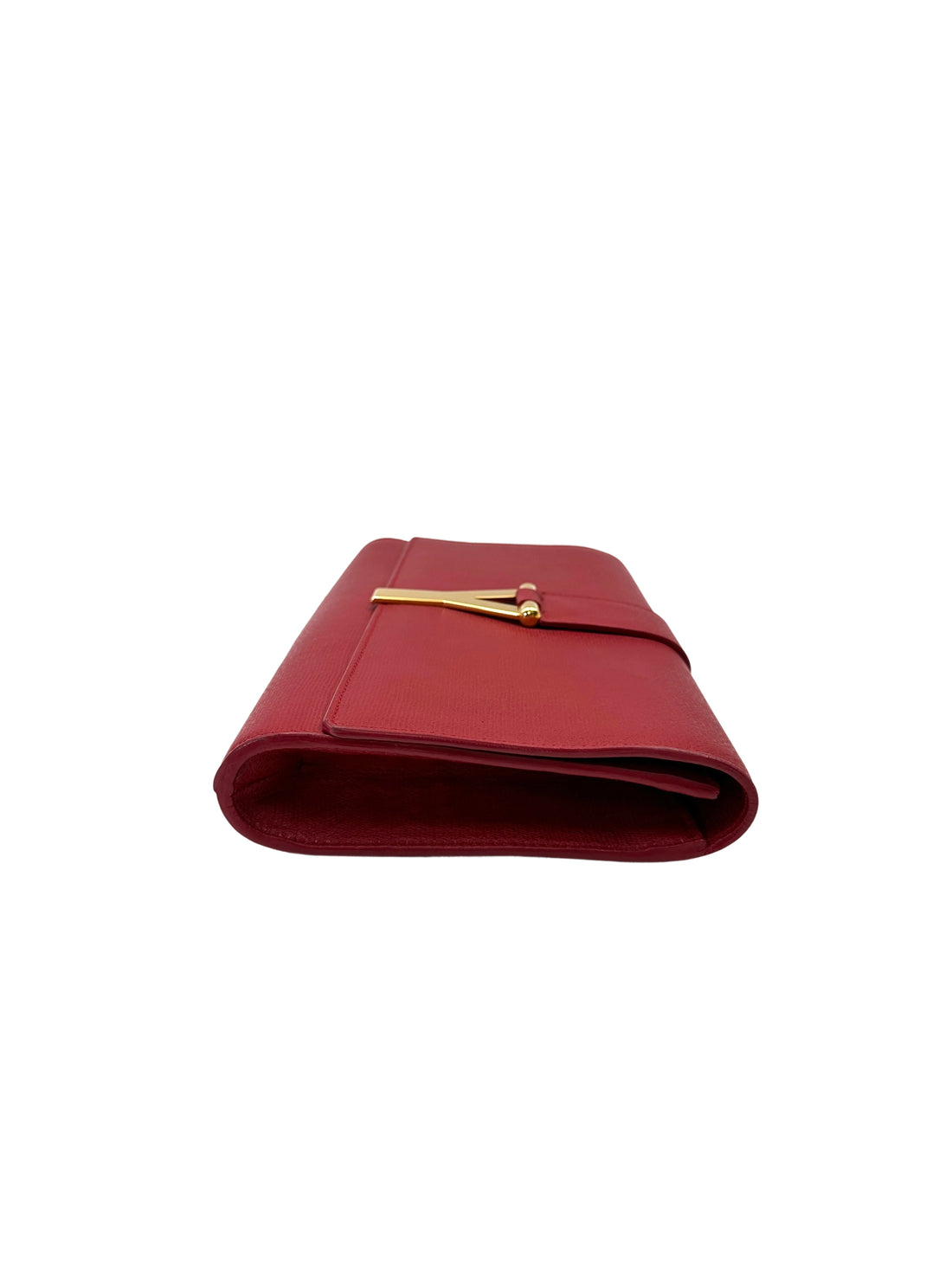 Saint Laurent Red Leather Long Wallet SL246