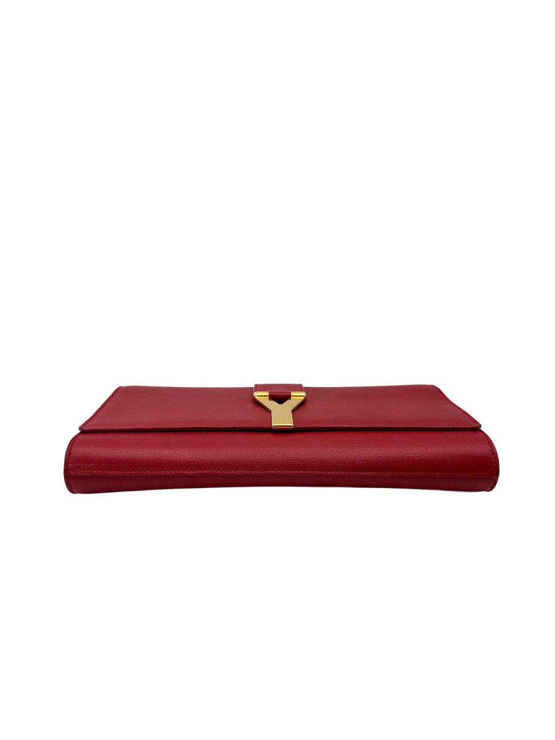 Saint Laurent Red Leather Long Wallet SL246