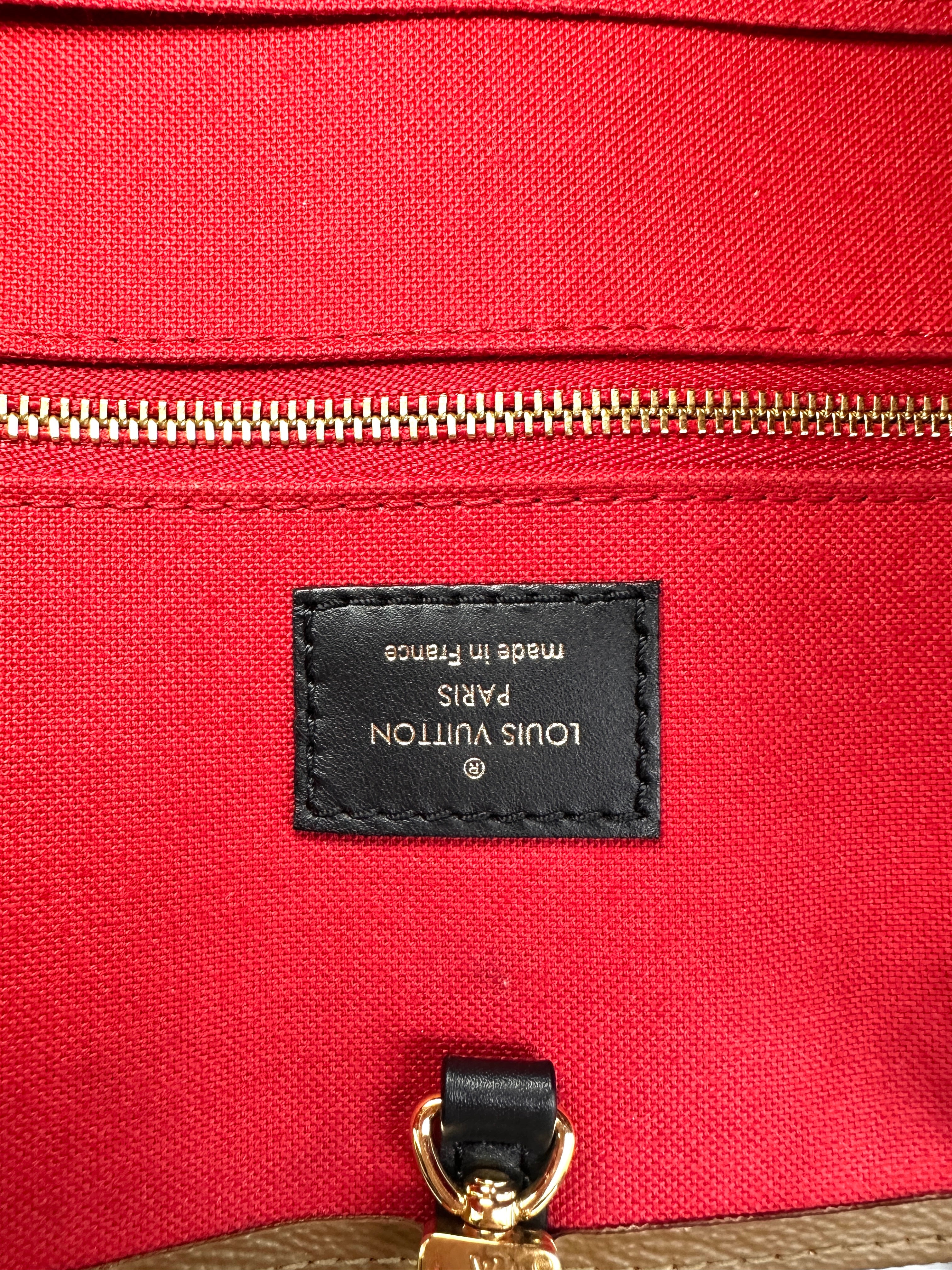 Louis Vuitton Onthego GM Monogram Canvas Handle Bag LV2916