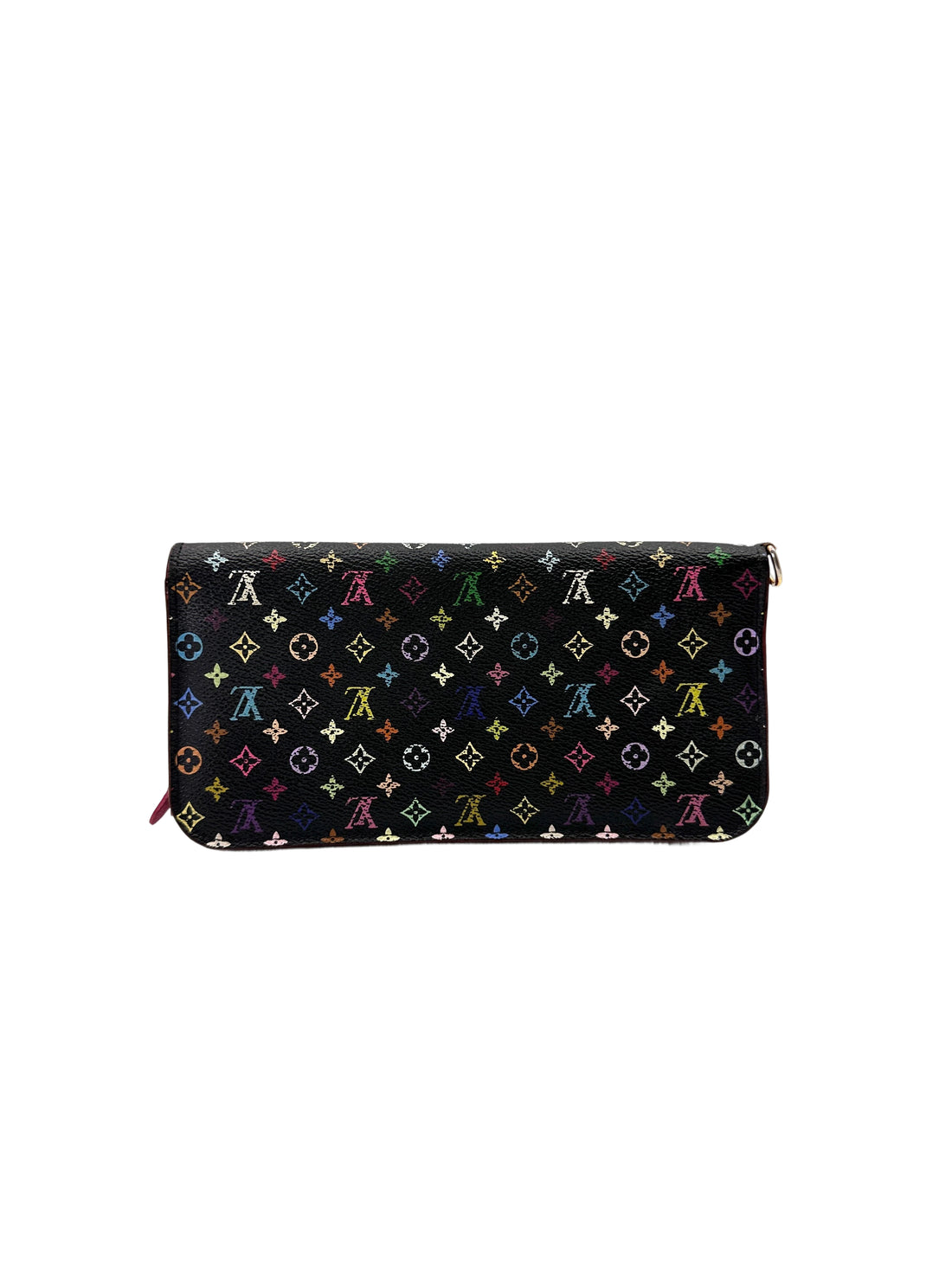 Louis Vuitton x Takashi Murakami Multicolor Monogram Zippy Long Wallet LV2917