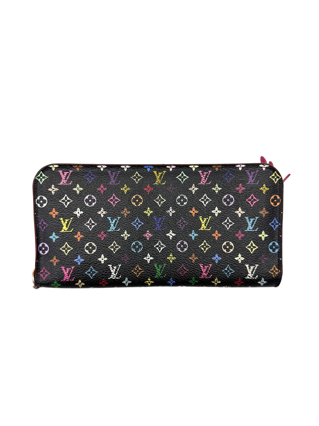 Louis Vuitton x Takashi Murakami Multicolor Monogram Zippy Long Wallet LV2917