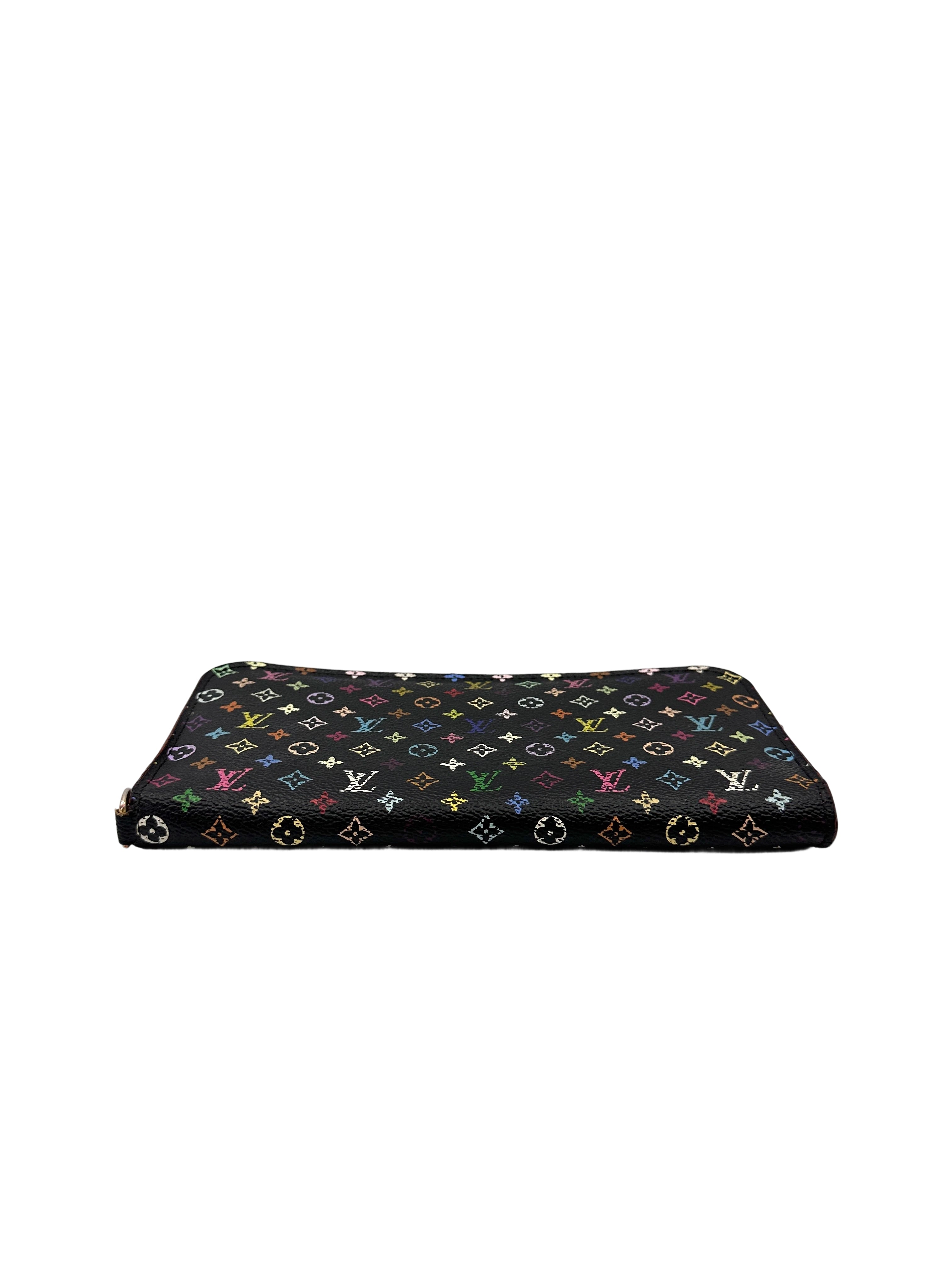 Louis Vuitton x Takashi Murakami Multicolor Monogram Zippy Long Wallet LV2917