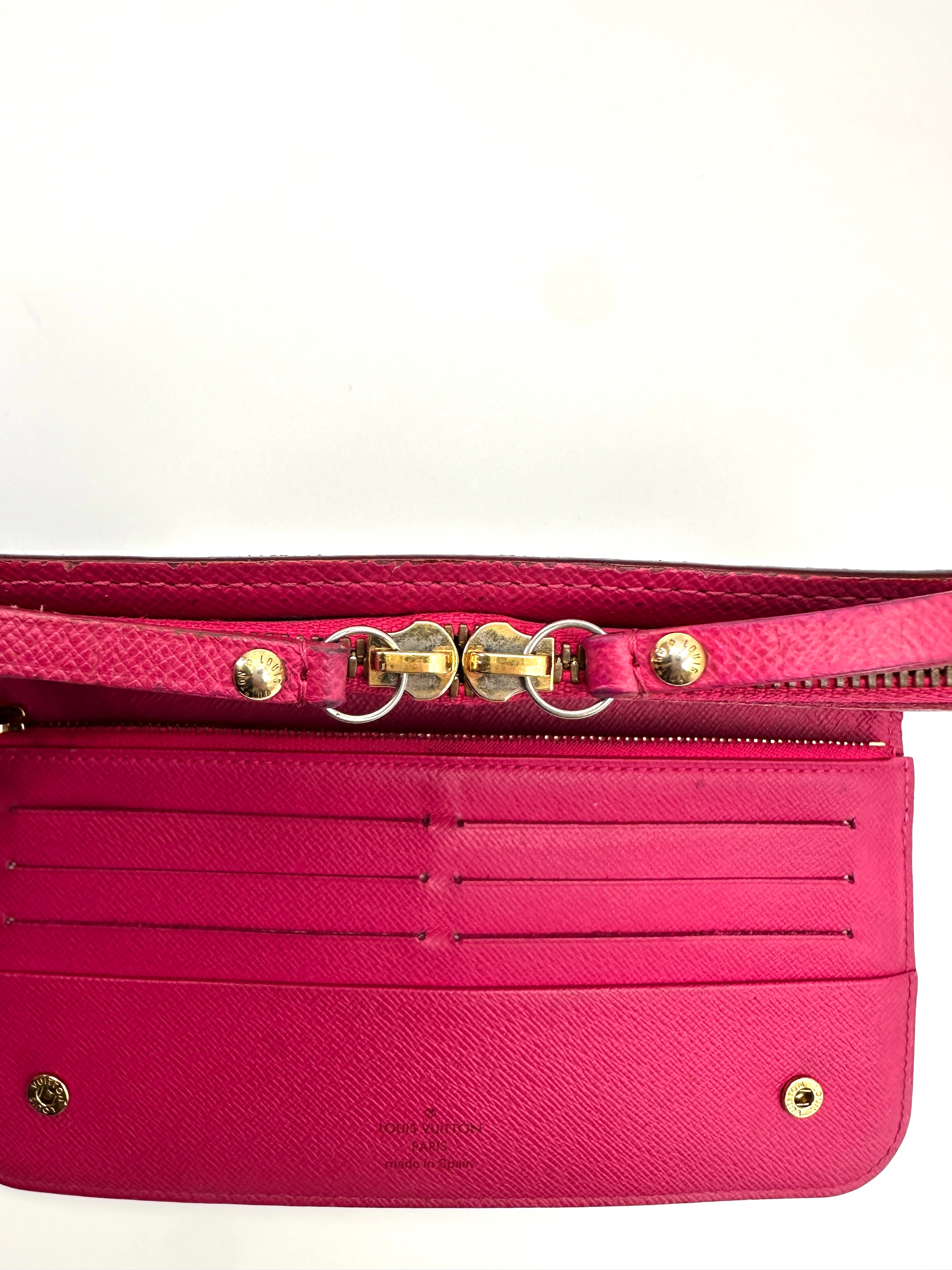 Louis Vuitton x Takashi Murakami Multicolor Monogram Zippy Long Wallet LV2917