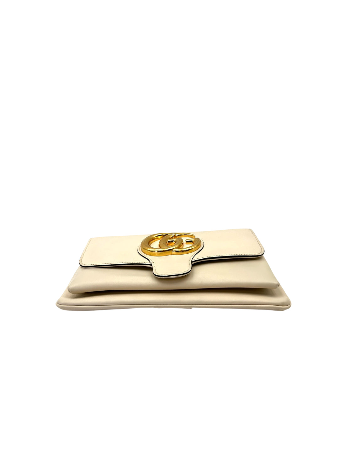 Gucci Arli White Leather Shoulder Bag GG1169