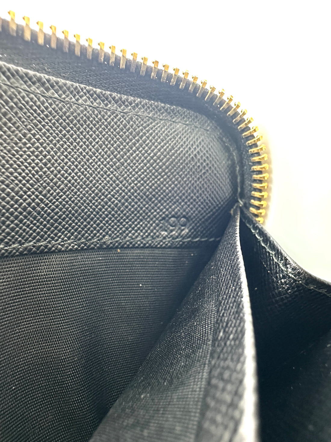 Prada Black Leather Long Wallet PR431