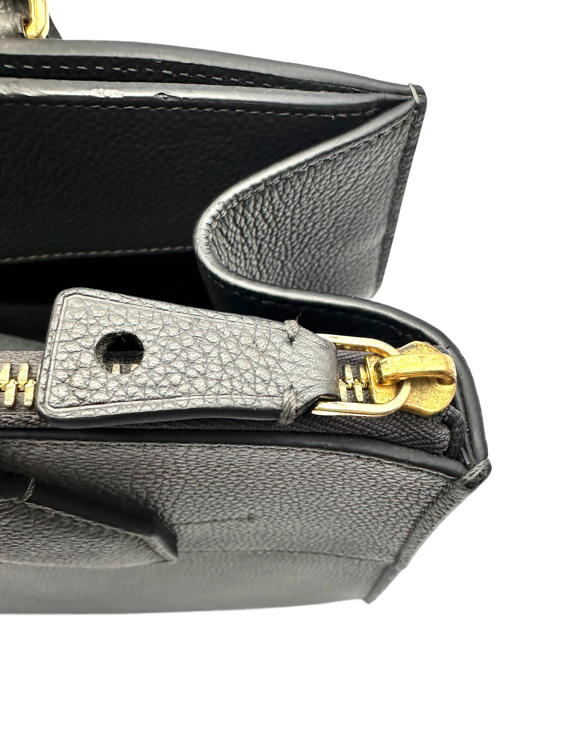 Louis Vuitton City Steamer Grey Grained Leather Handle Bag LV2922