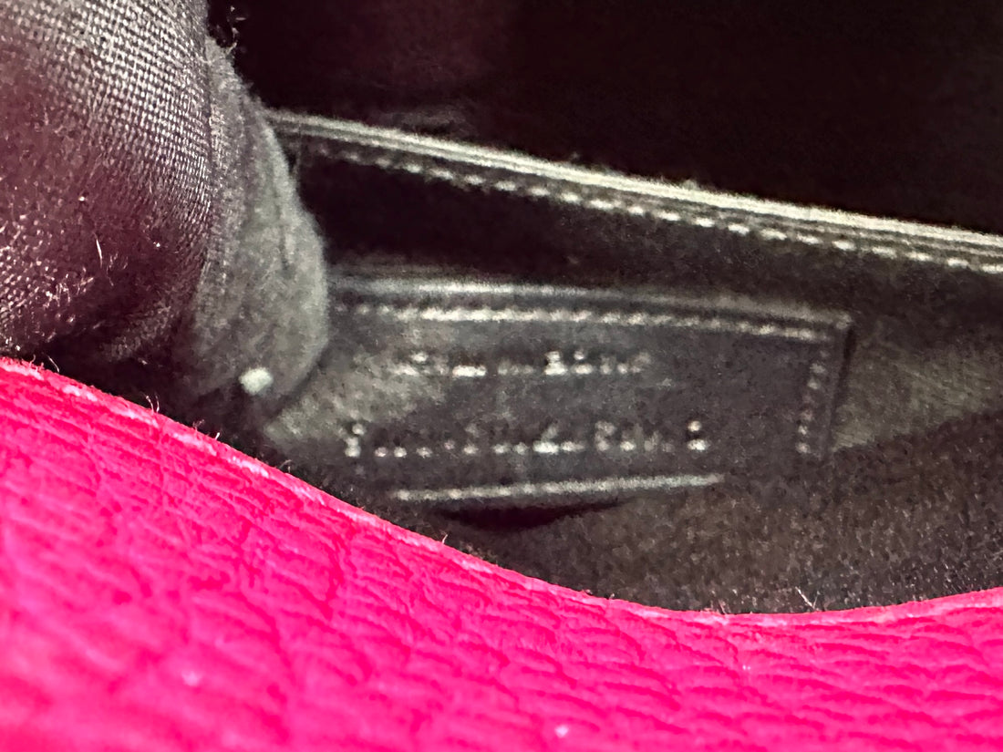 Saint Laurent Sac de Jour Pink Leather Small Size Handle Bag SL247
