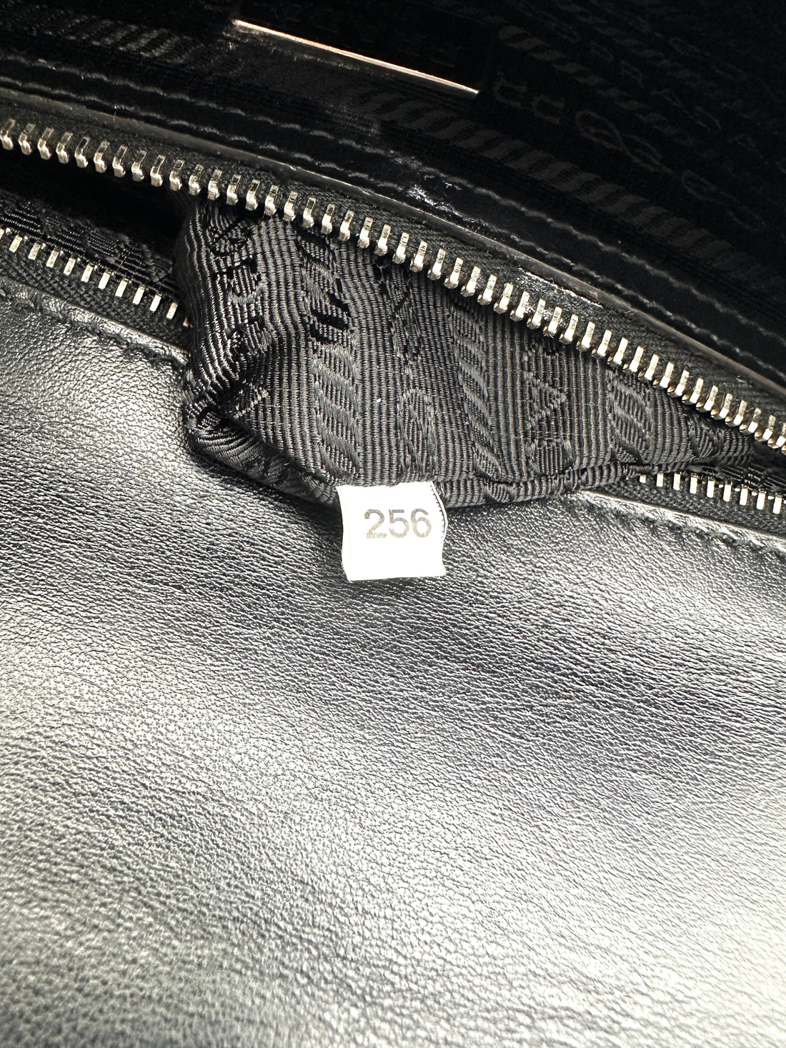 Prada Cahier Black Smooth Leather Shoulder Bag PR426