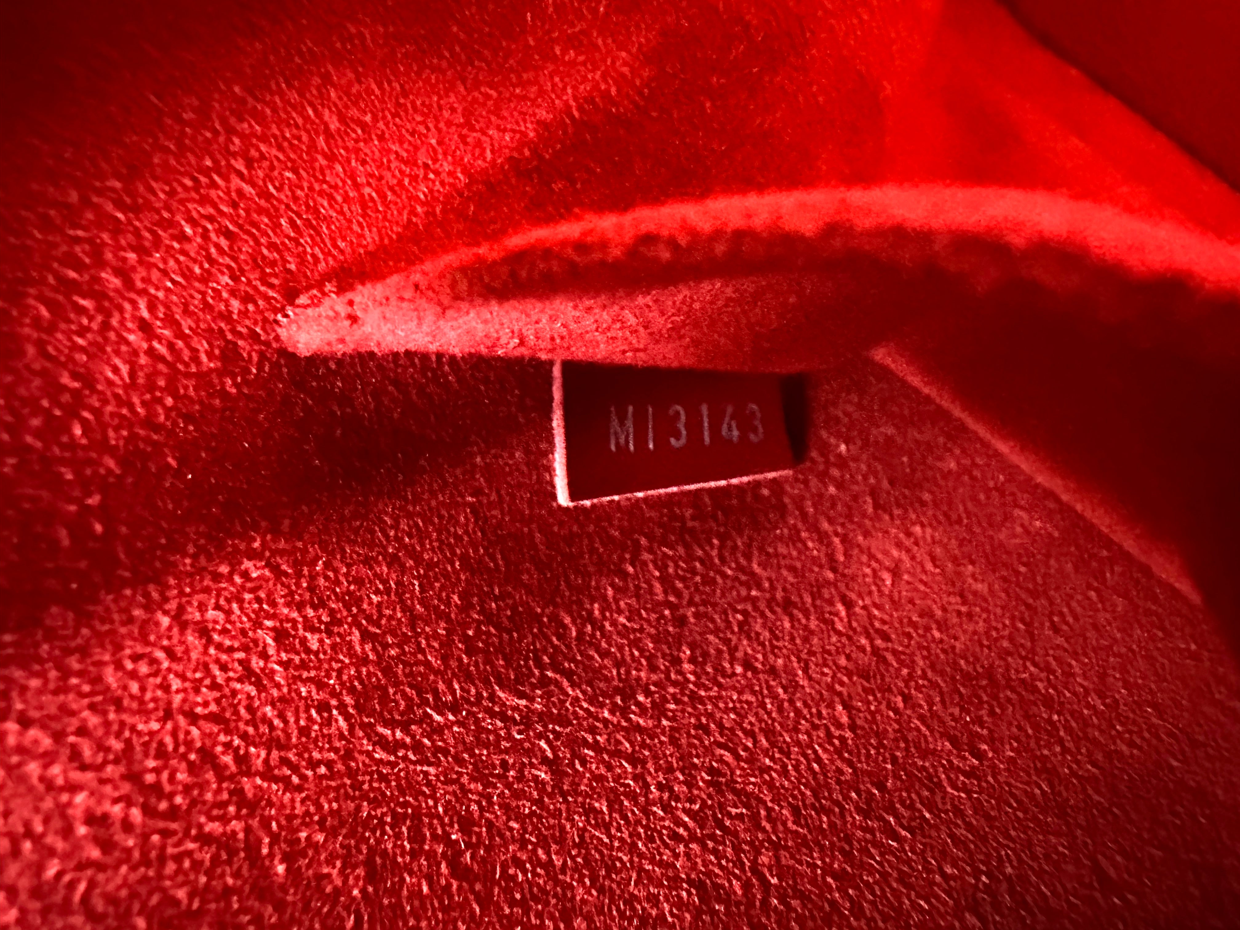 Louis Vuitton Alma BB Red Epi Leather Handle Bag LV2921