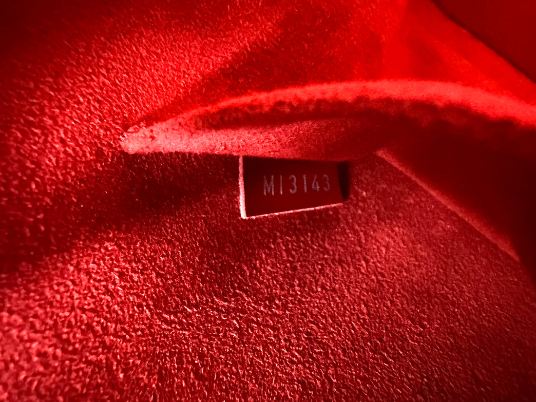 Louis Vuitton Alma BB Red Epi Leather Handle Bag LV2921