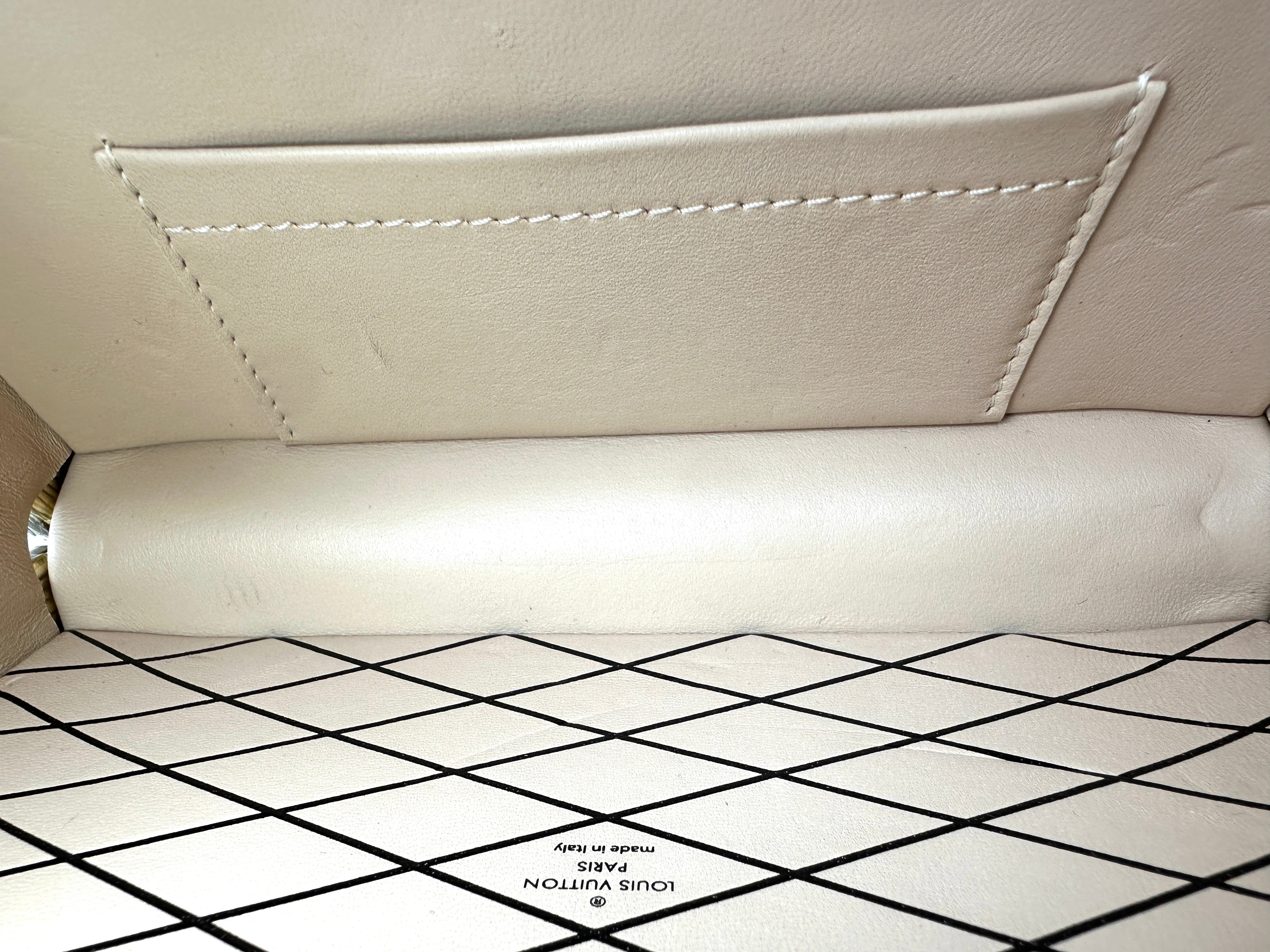 Louis Vuitton Petite Malle Gold/Silver Shoulder Bag LV2925