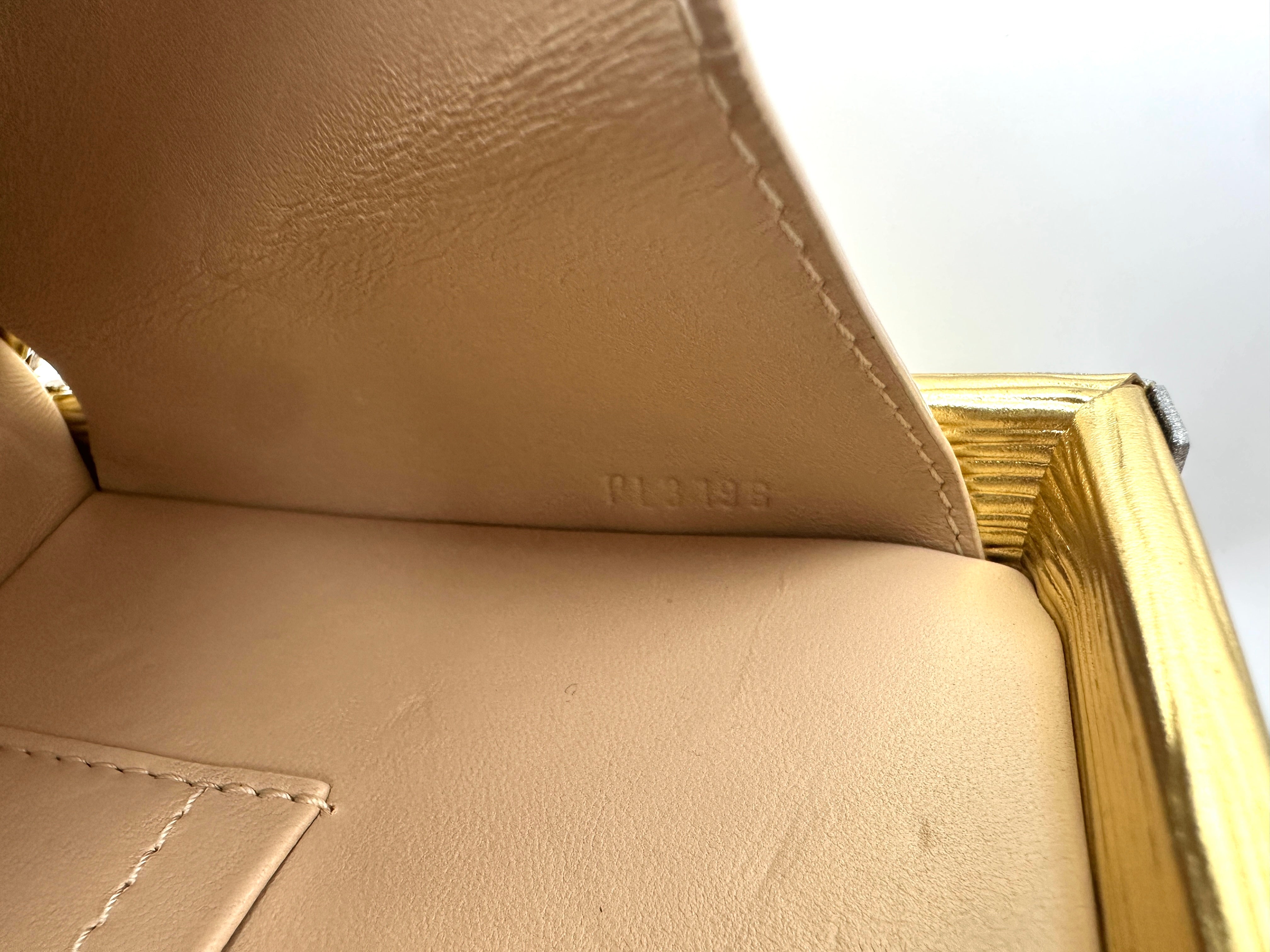 Louis Vuitton Petite Malle Gold/Silver Shoulder Bag LV2925