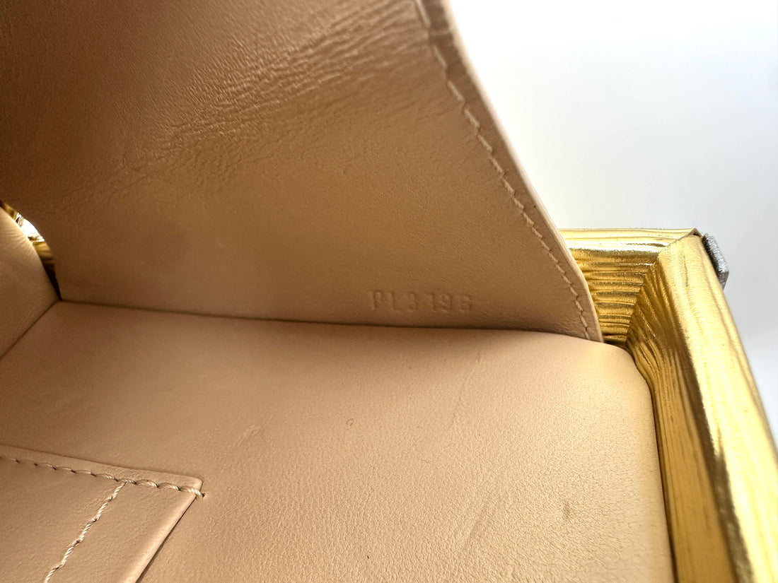 Louis Vuitton Petite Malle Gold/Silver Shoulder Bag LV2925