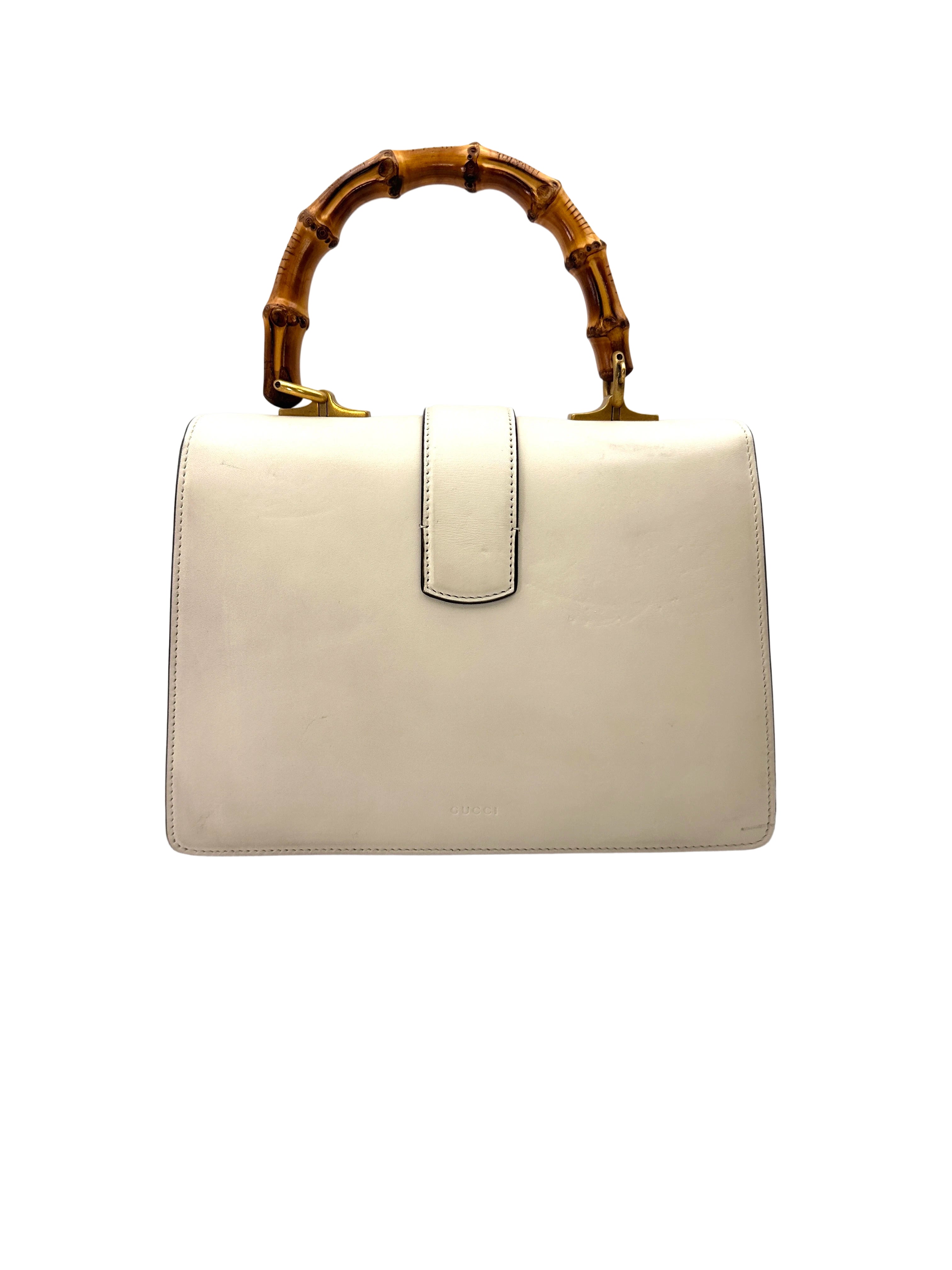 Gucci Dionysus Multicolor Leather Bamboo Medium Size Top Handle Bag GG1186
