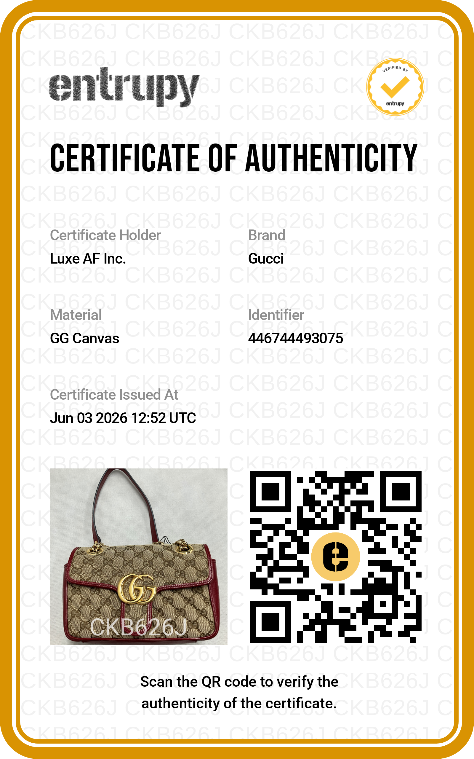 Gucci GG Marmont Beige Canvas Shoulder Bag With Red Trim GG1197