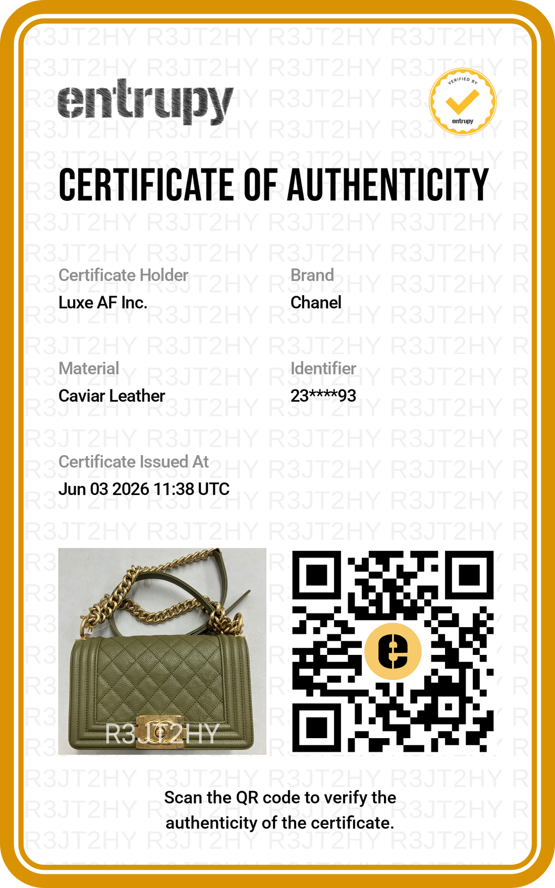 Chanel LeBoy Green Quilted Leather Small Size Flap Bag With Gold Buckle(23***93) CC2090