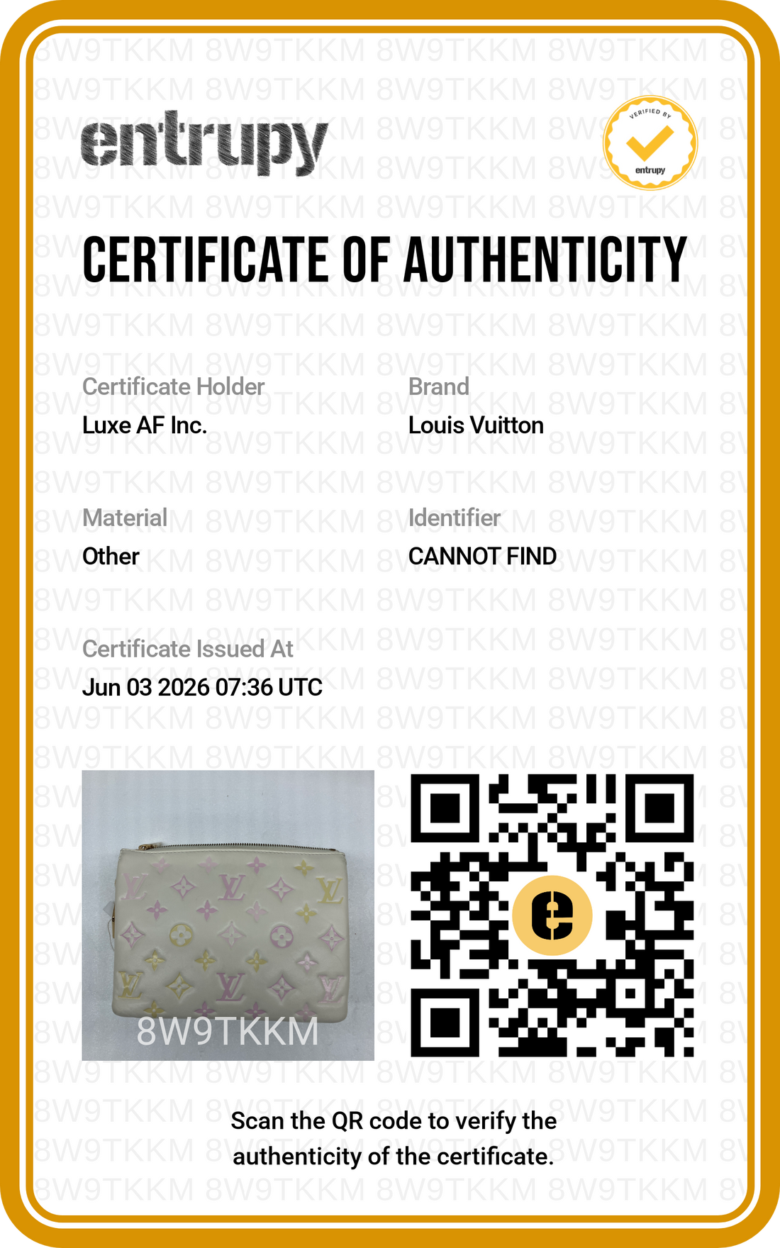 Louis Vuitton Coussin BB Milky Way White Monogram Embossed Puffy Leather Shoulder Bag LV2929