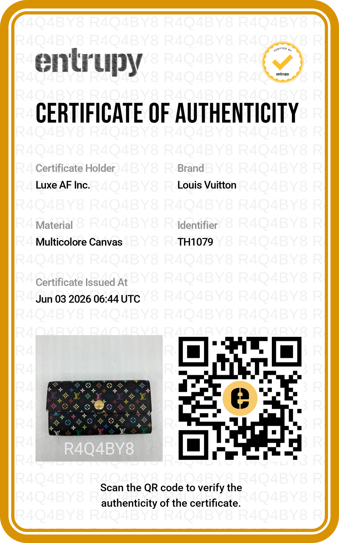 Louis Vuitton x Takashi Murakami Black Multicolor Monogram Zippy Long Wallet LV2927