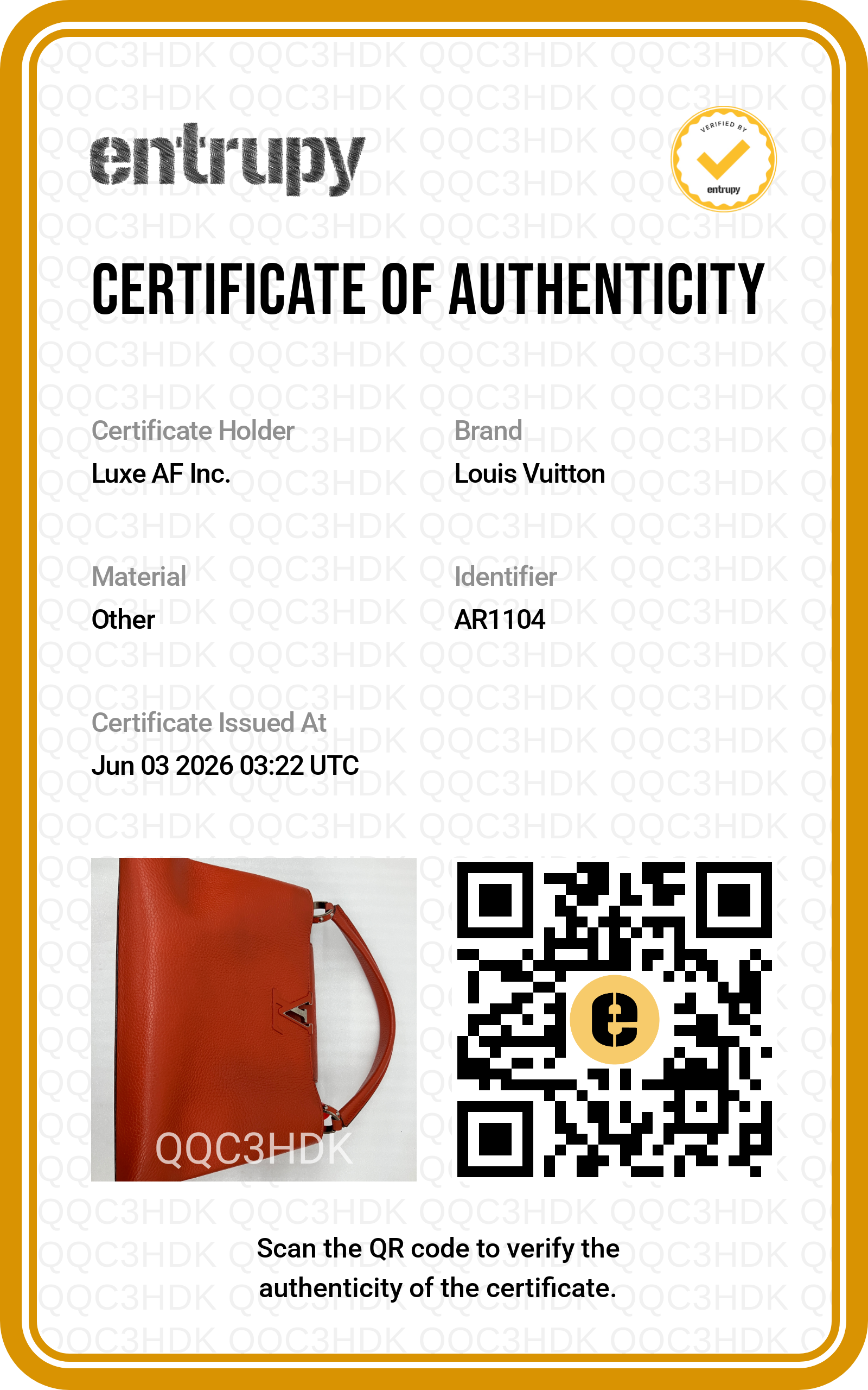 Louis Vuitton Capucines Red Leather Handle Bag LV2928