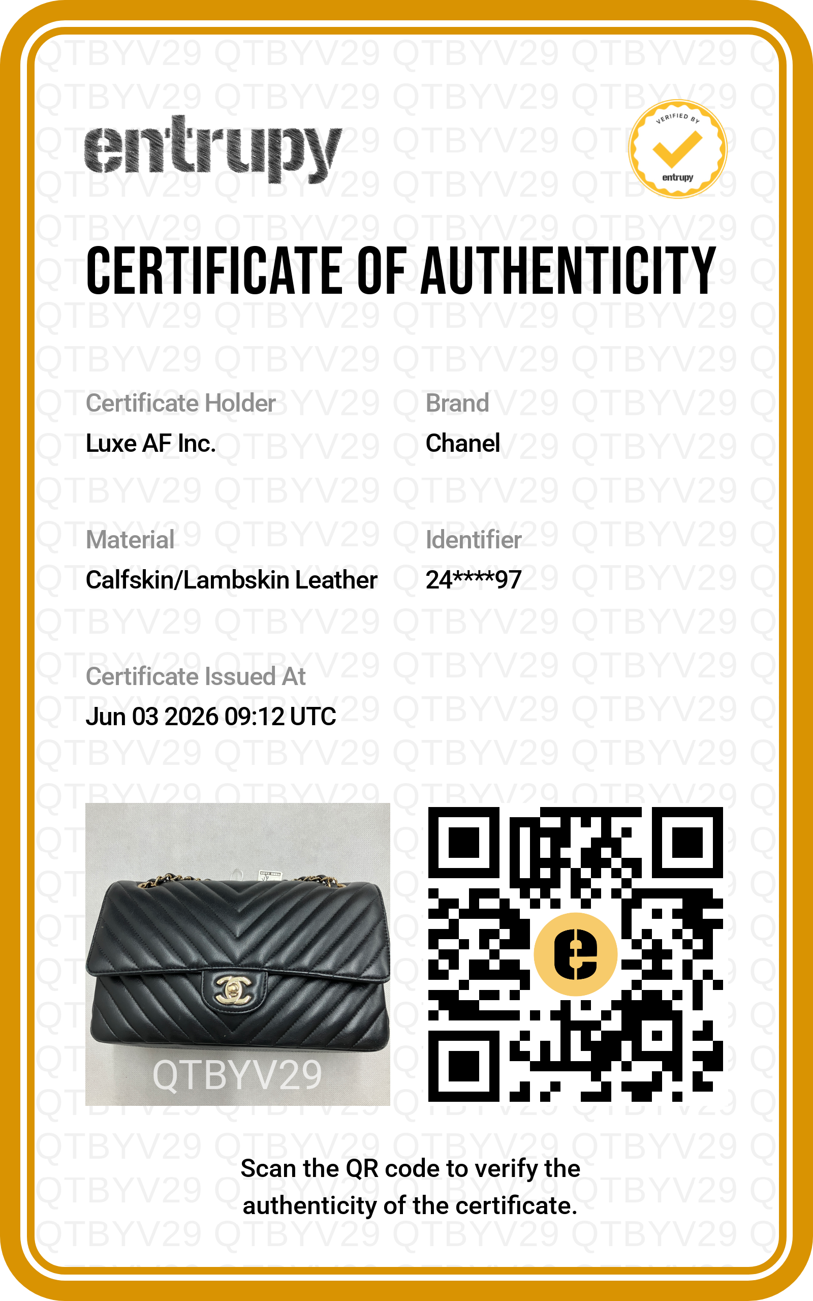 Chanel Classic Flap Black Chevron Quilted Leather Shoulder Bag With Gold Buckle(24***97) CC2145