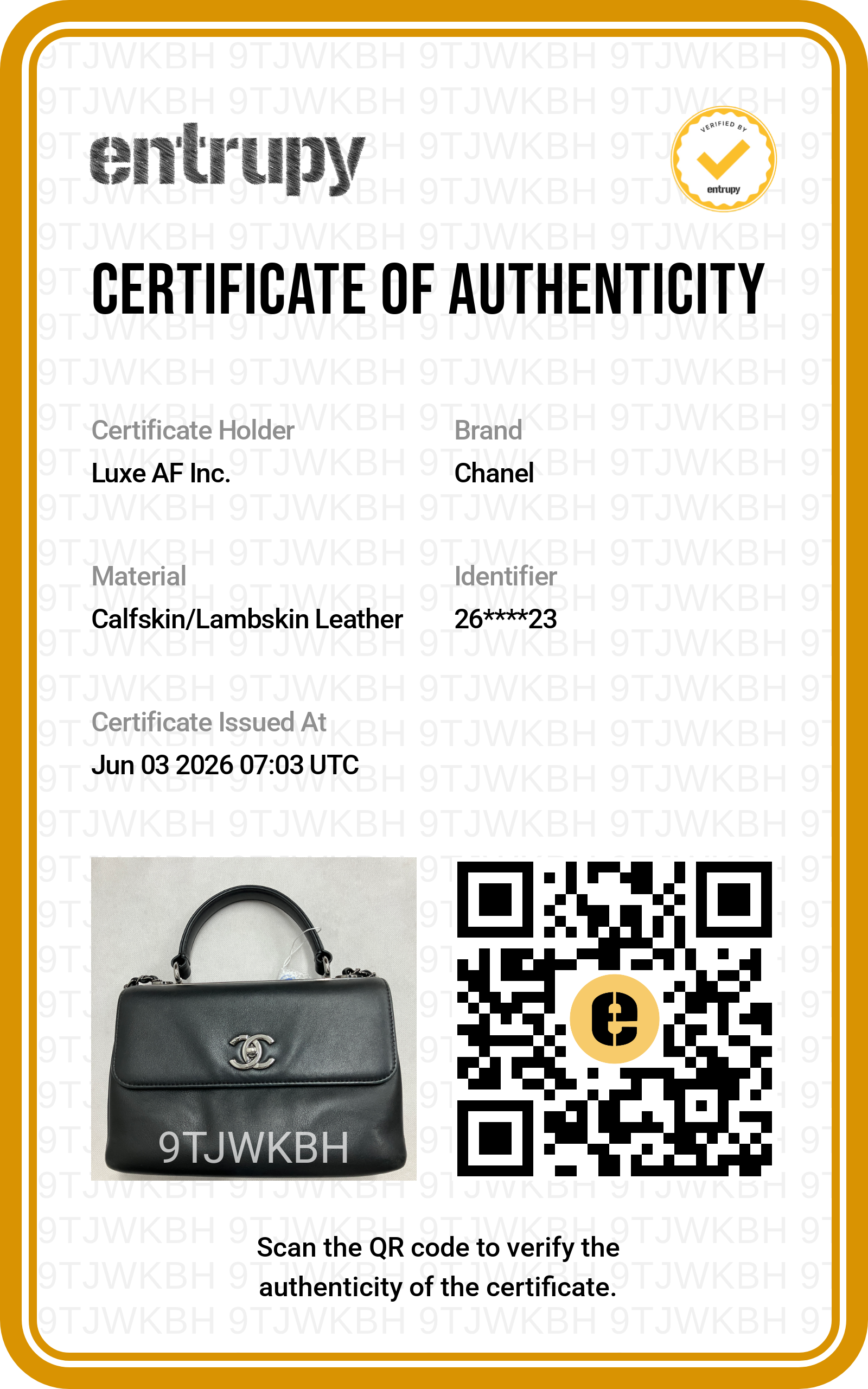 Chanel Black Leather Top Handle Bag(26***23) CC2084