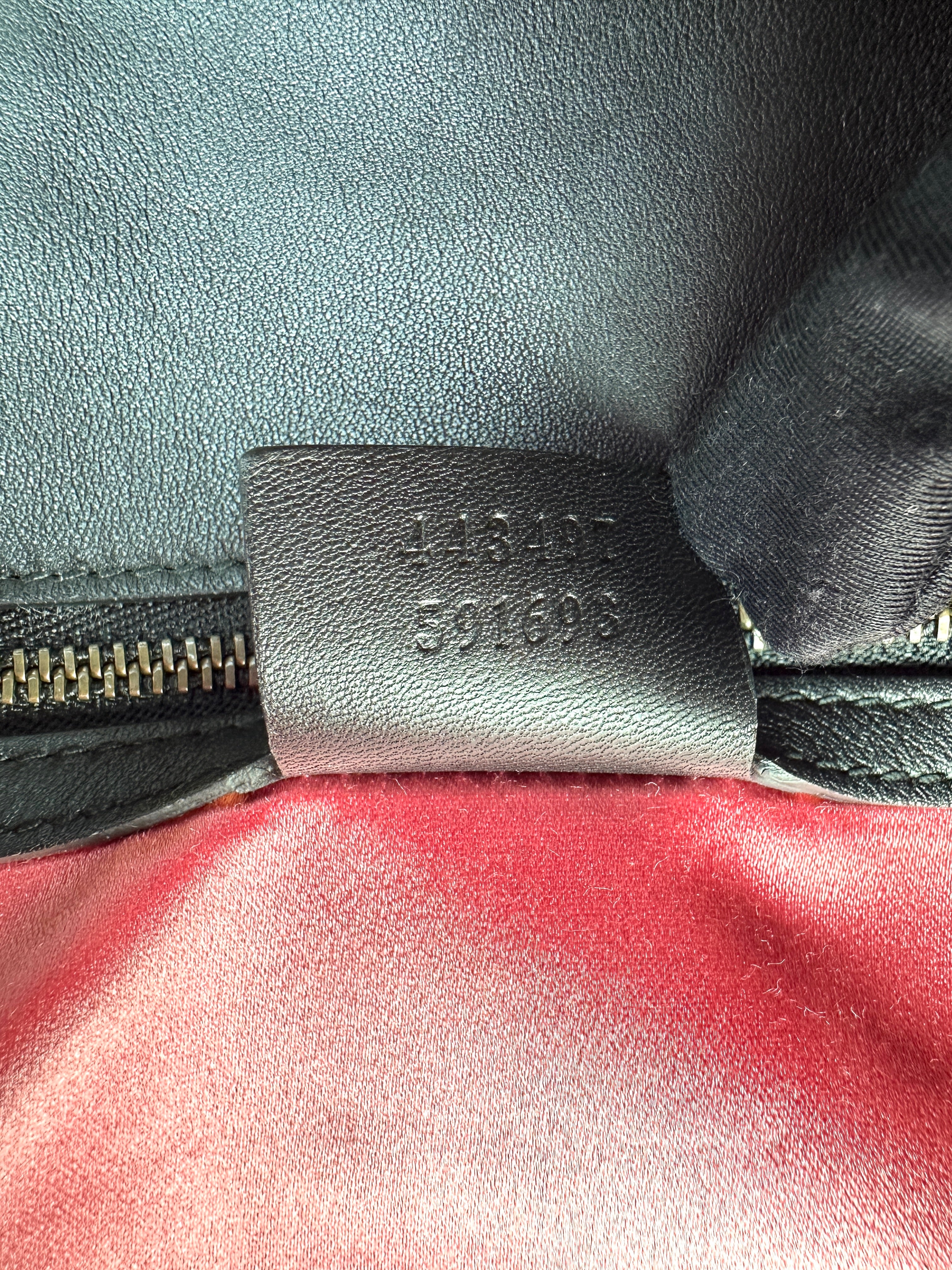 Gucci GG Marmont Black Velvet Shoulder Bag GG1196