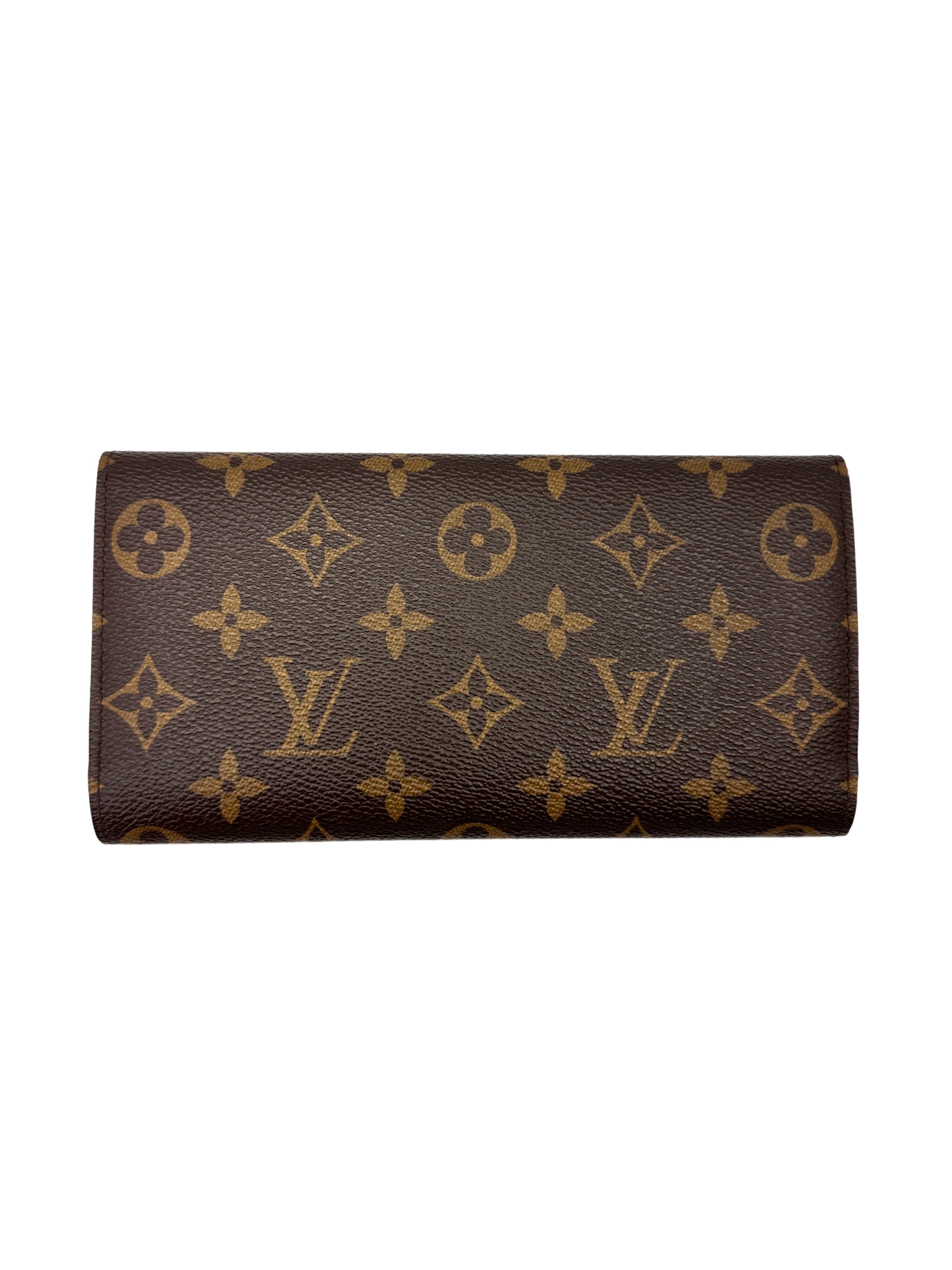 Louis Vuitton Monogram Canvas Emilie Wallet LV2930