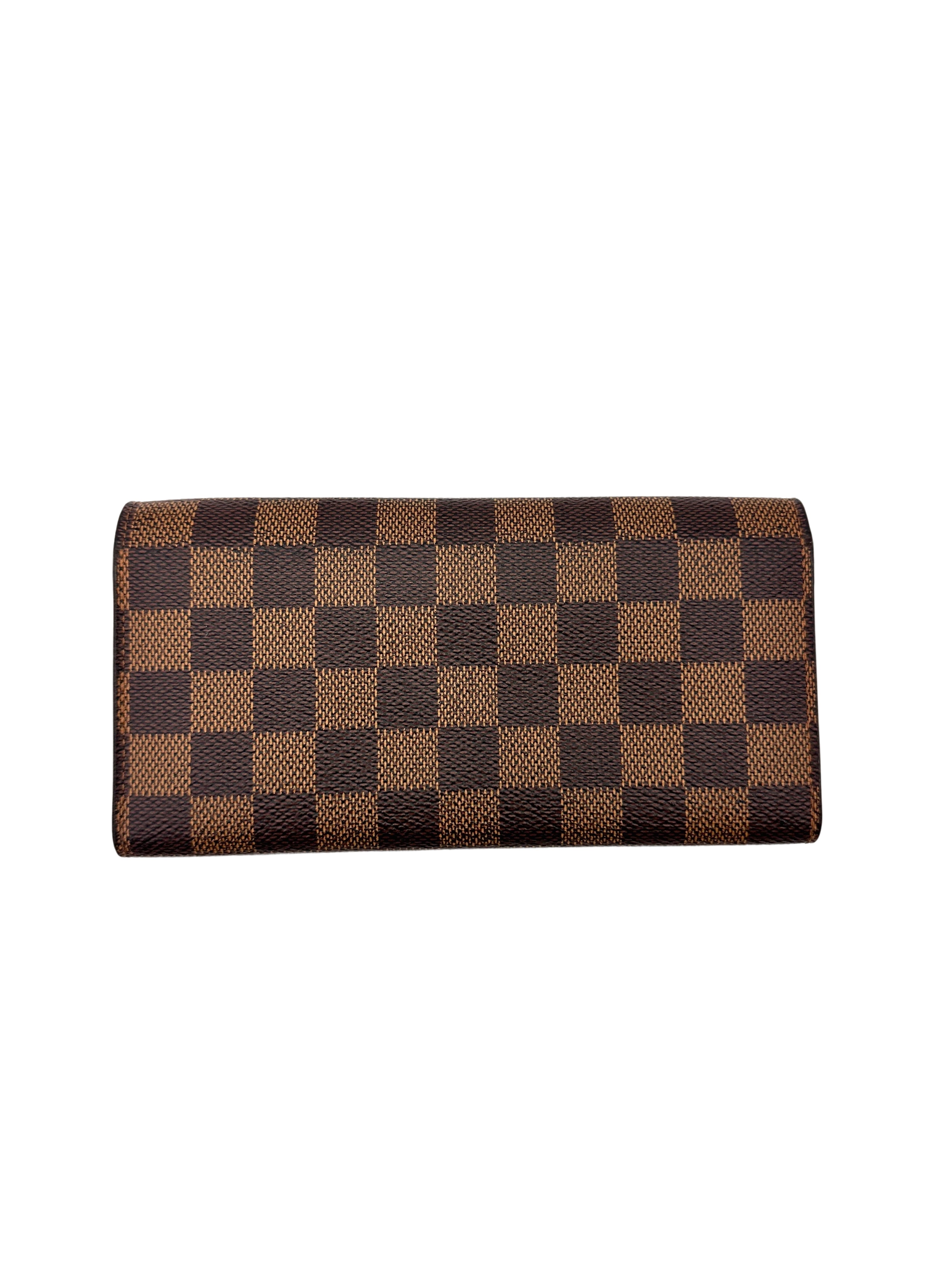 Louis Vuitton Damier Ebene Emilie Wallet LV2931