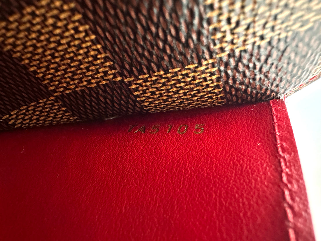 Louis Vuitton Damier Ebene Emilie Wallet LV2931
