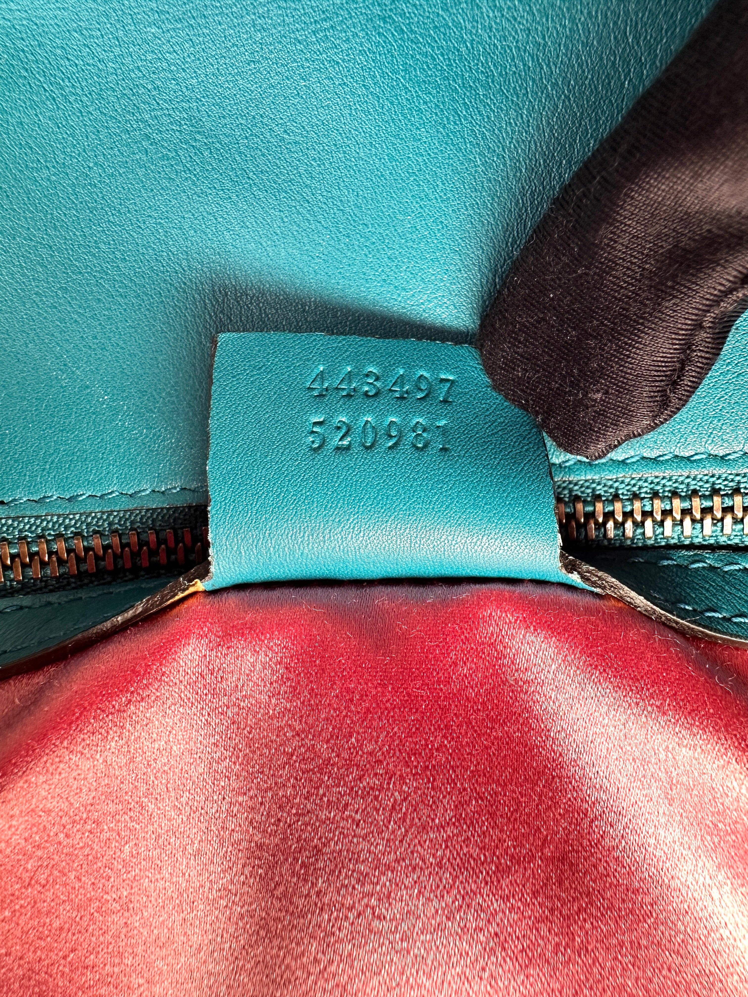 Gucci GG Marmont Blue Velvet Shoulder Bag GG1195