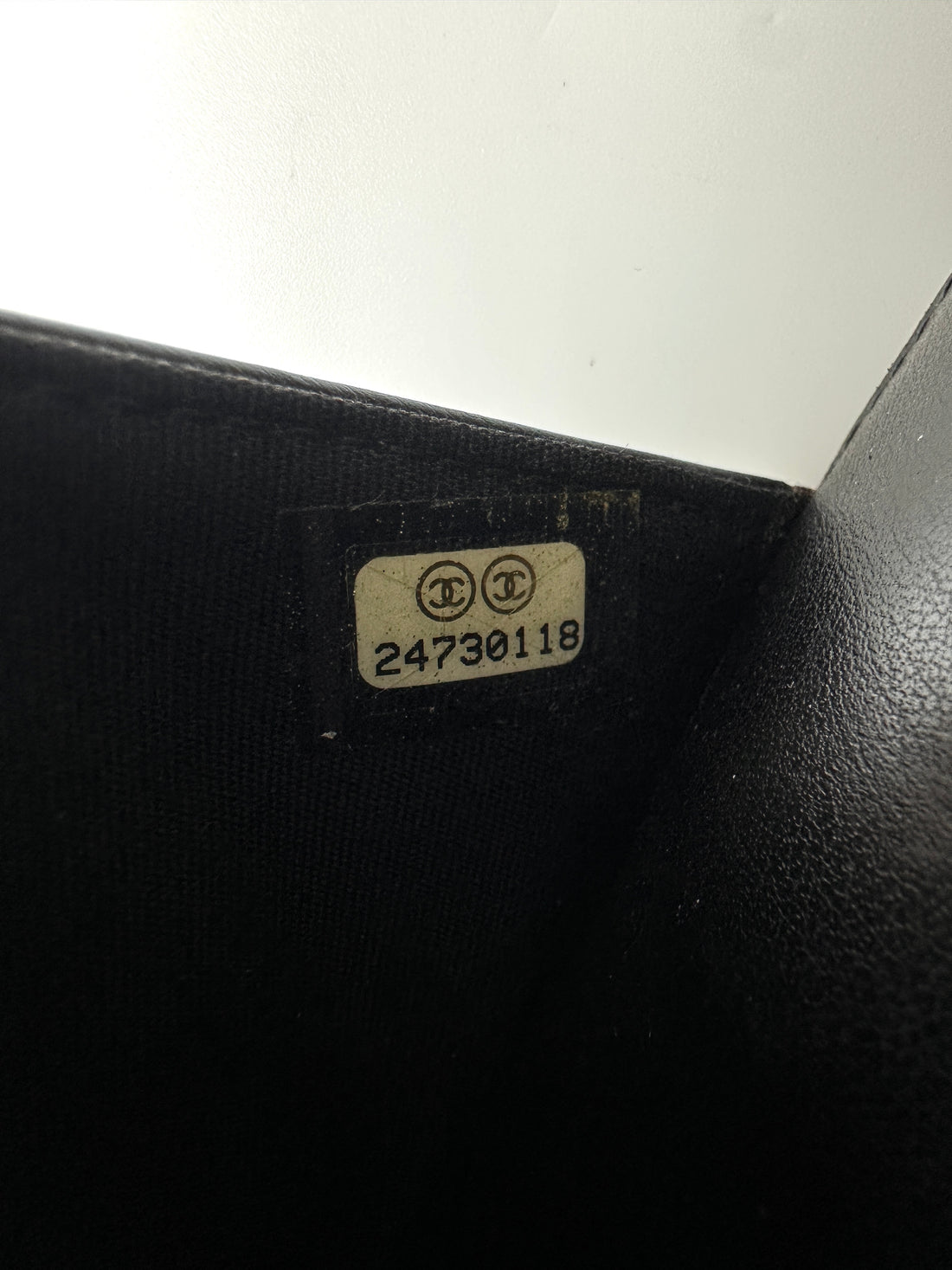 Chanel LeBoy Black Quilted Leather Wallet On Chain(24***18) CC2092