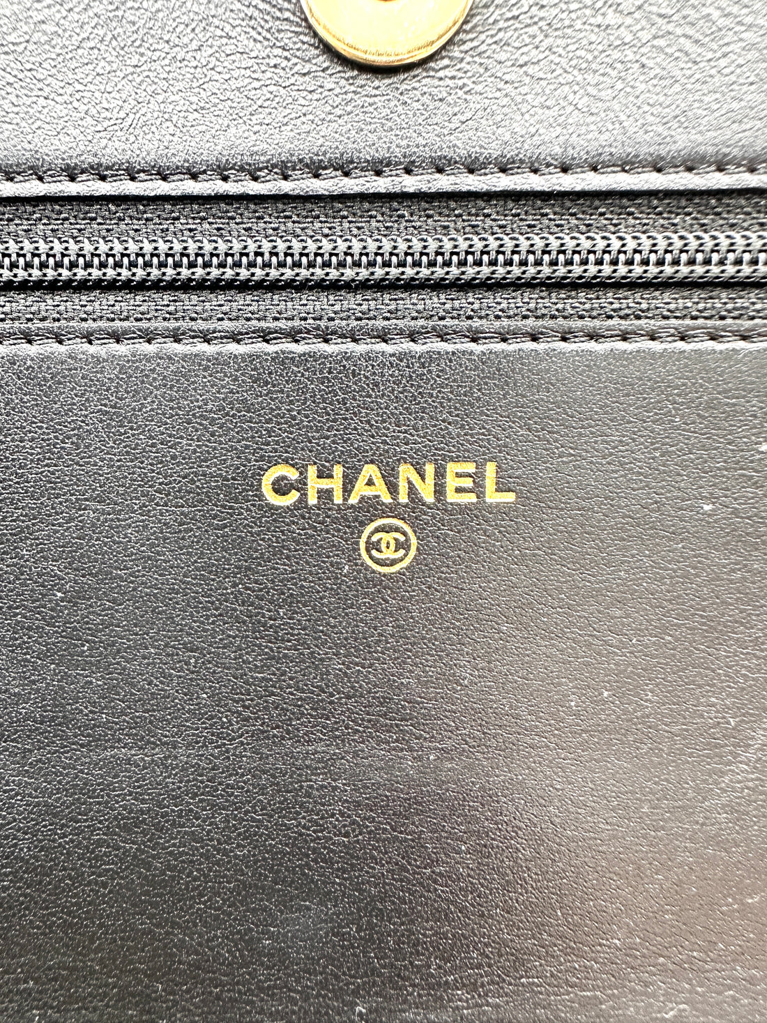 Chanel LeBoy Black Quilted Leather Wallet On Chain(24***18) CC2092