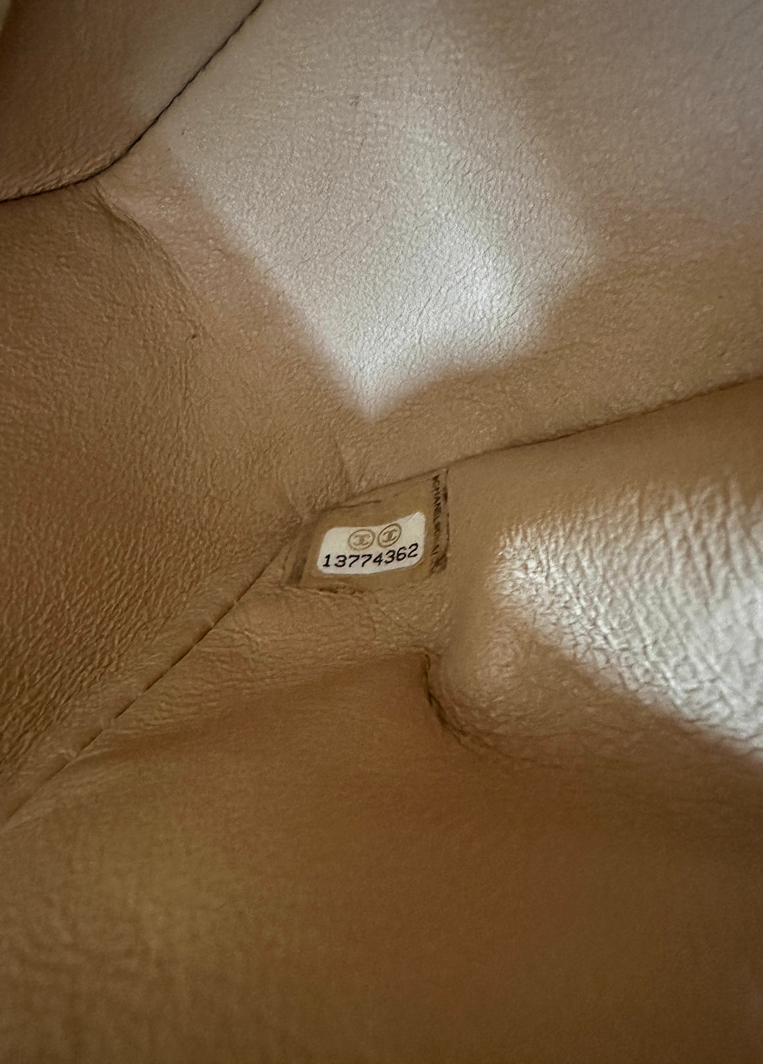 Chanel Classic Flap Beige Quilted Patent Leather Medium Size Shoulder Bag With Gold Buckle(13***62) CC2102