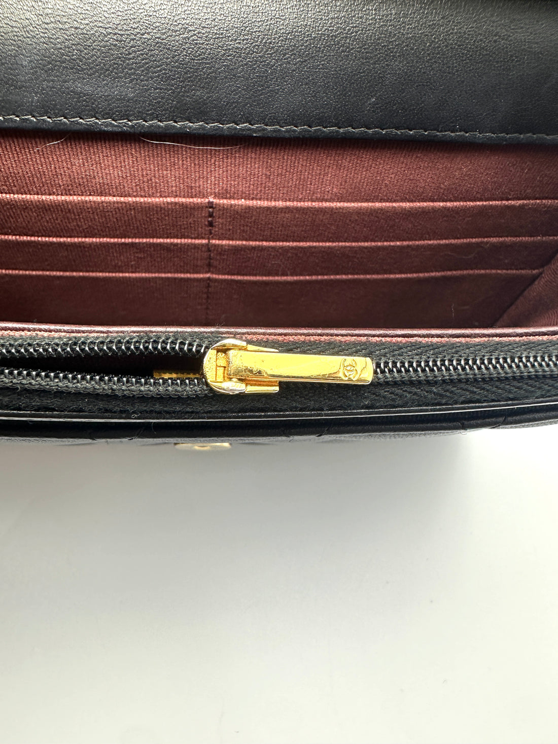 Chanel Black Quilted Lambskin Wallet On Chain(UU***1E) CC2098