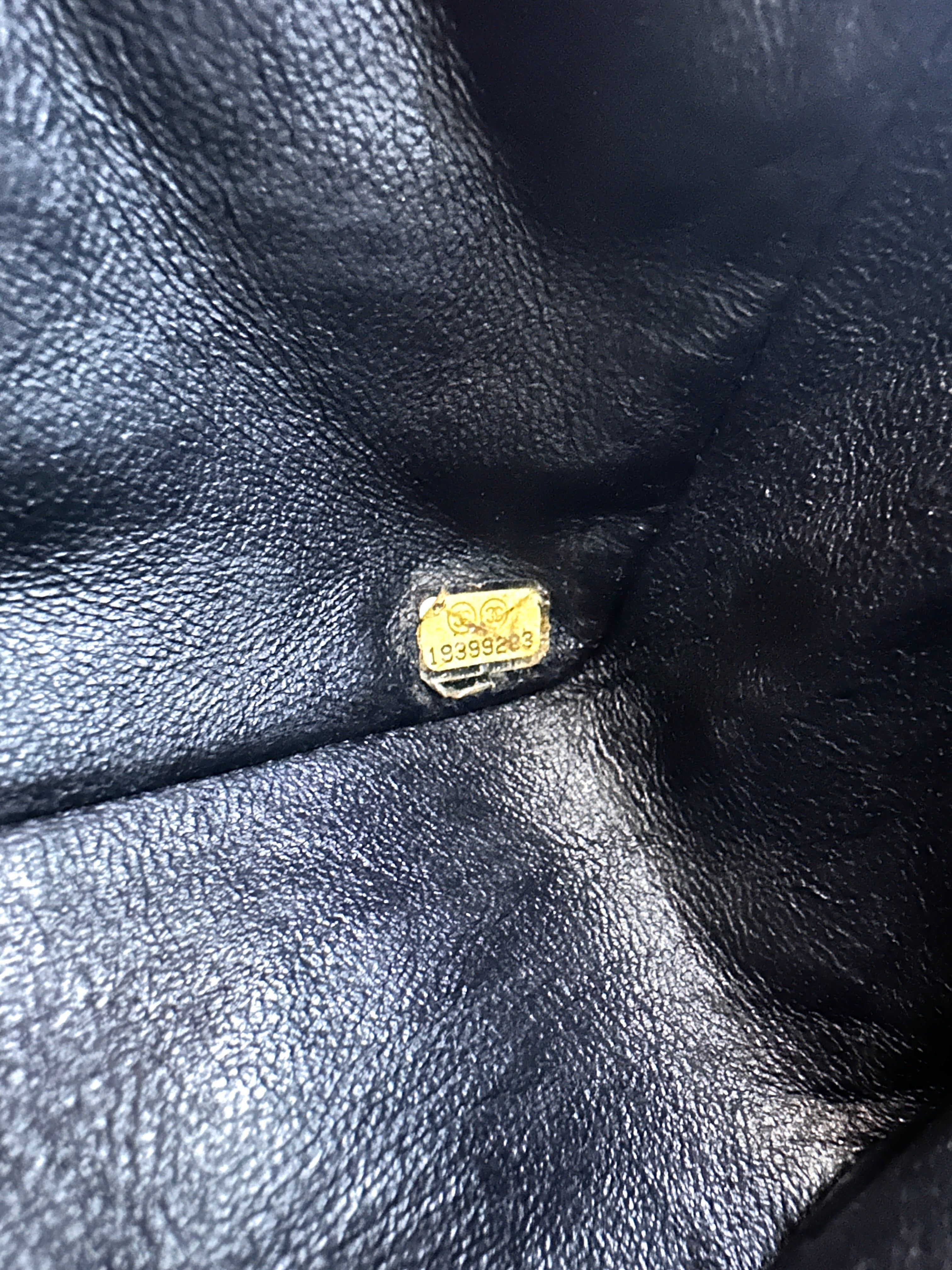 Chanel Black Quilted Patent Leather Mini Flap Bag(19***83) CC2099