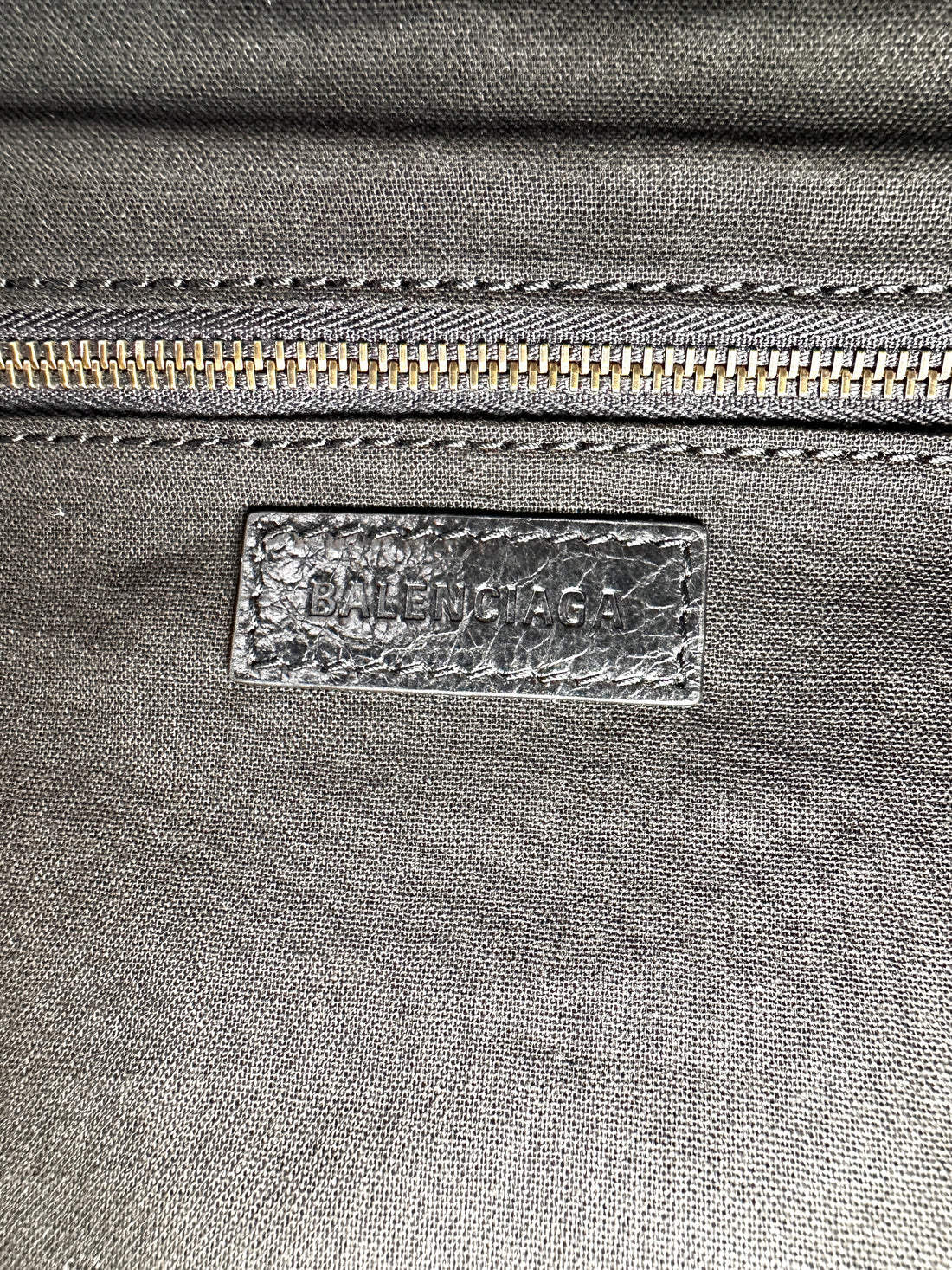 Balenciaga Classic Le City Moto Black Leather Shoulder Bag BB73