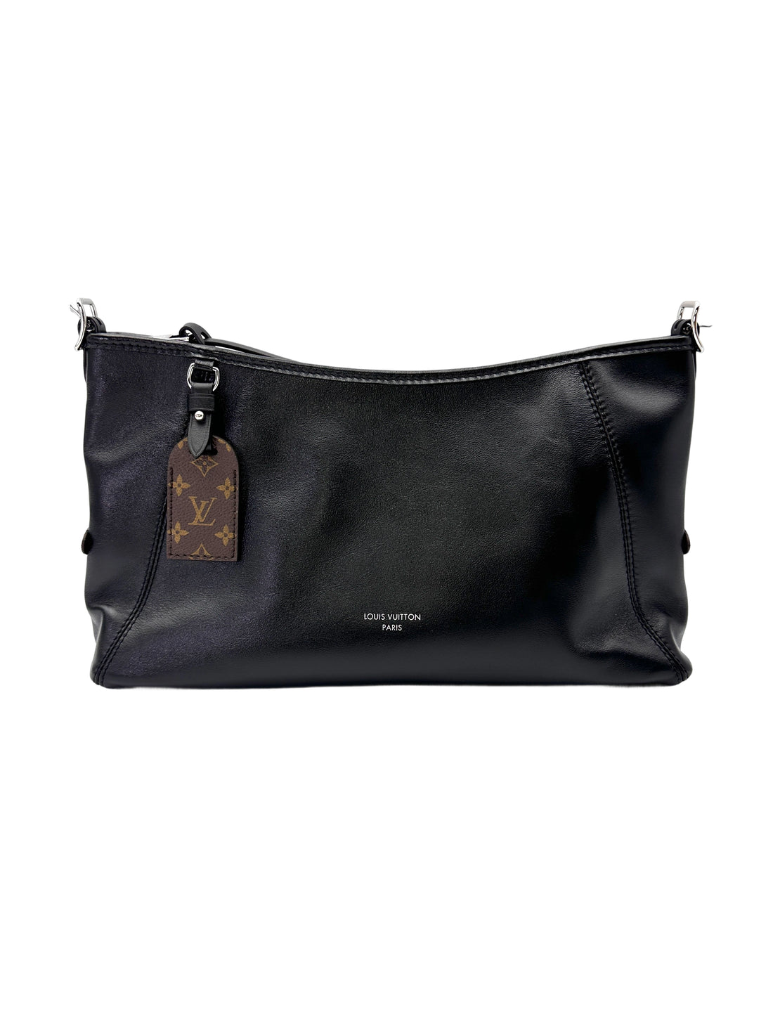 Louis Vuitton Carryall Black Lambskin Shoulder Bag LV2936